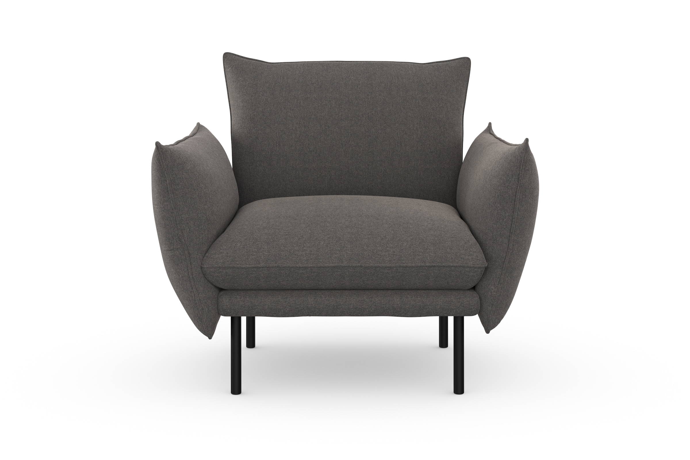 andas Sessel »Stine Cocktailsessel«, Besonderes Design durch Kissenoptik und Keder, by Morten Georgsen