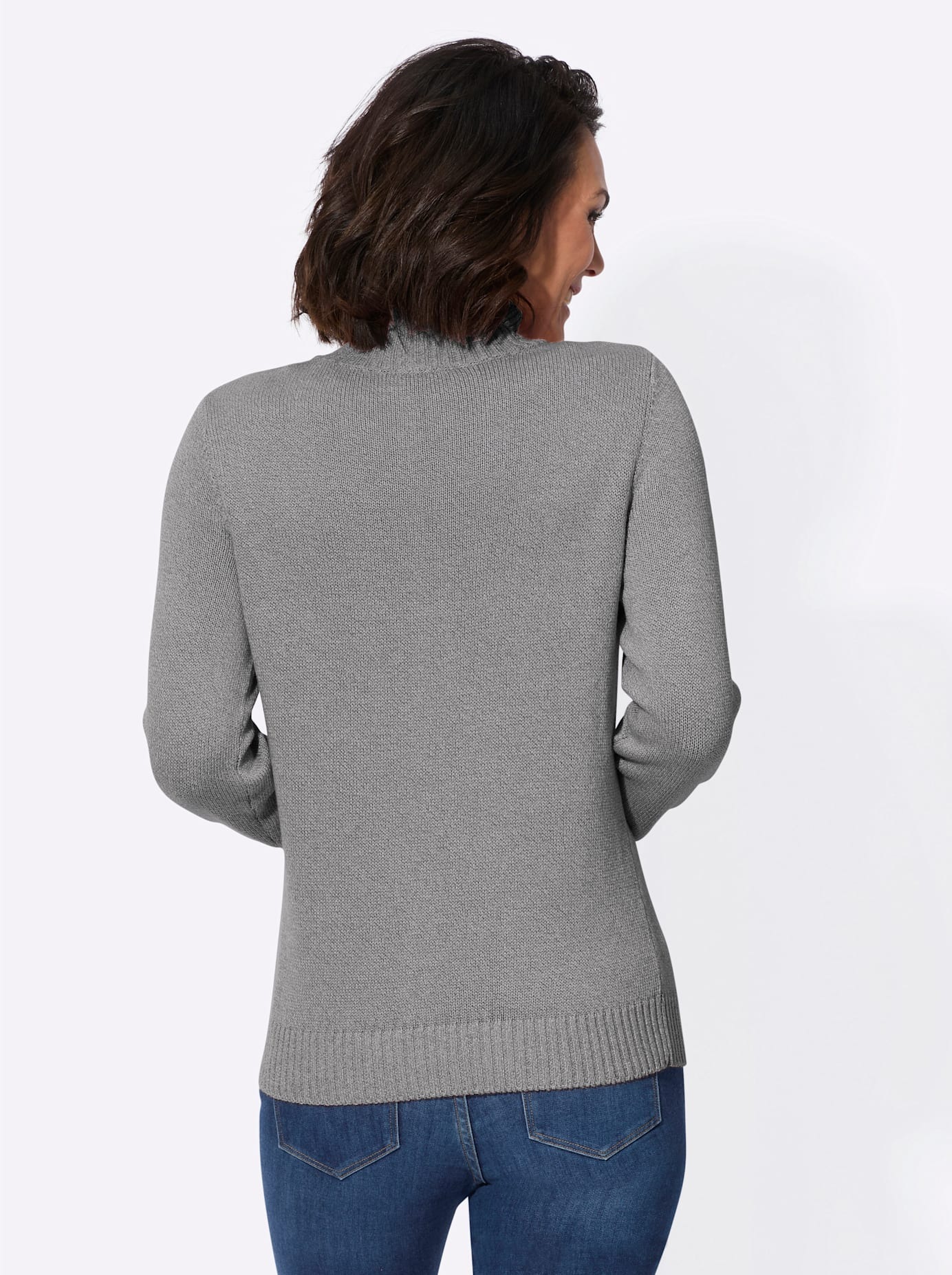 Casual Looks Strickpullover "Stehkragen-Pullover" günstig online kaufen