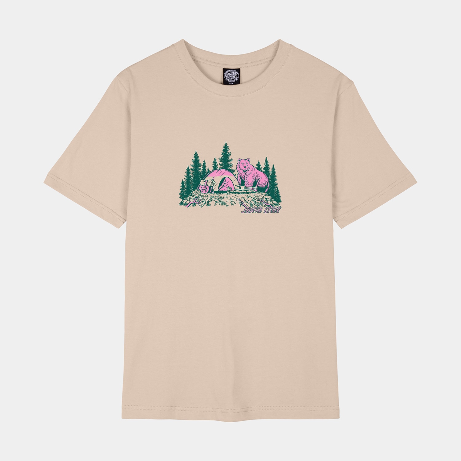 Santa Cruz T-Shirt "WOODLAND MINI STRIP FRONT T-SHIRT", (1 tlg.) günstig online kaufen