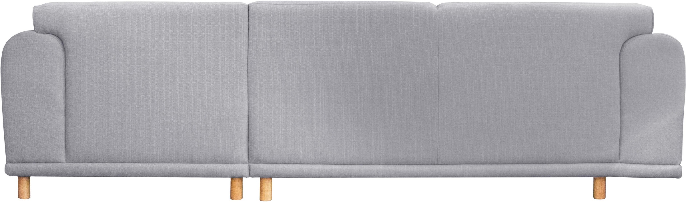andas Ecksofa »Maroon L-Form«, in skandinavischem Design, mit losen Kissen