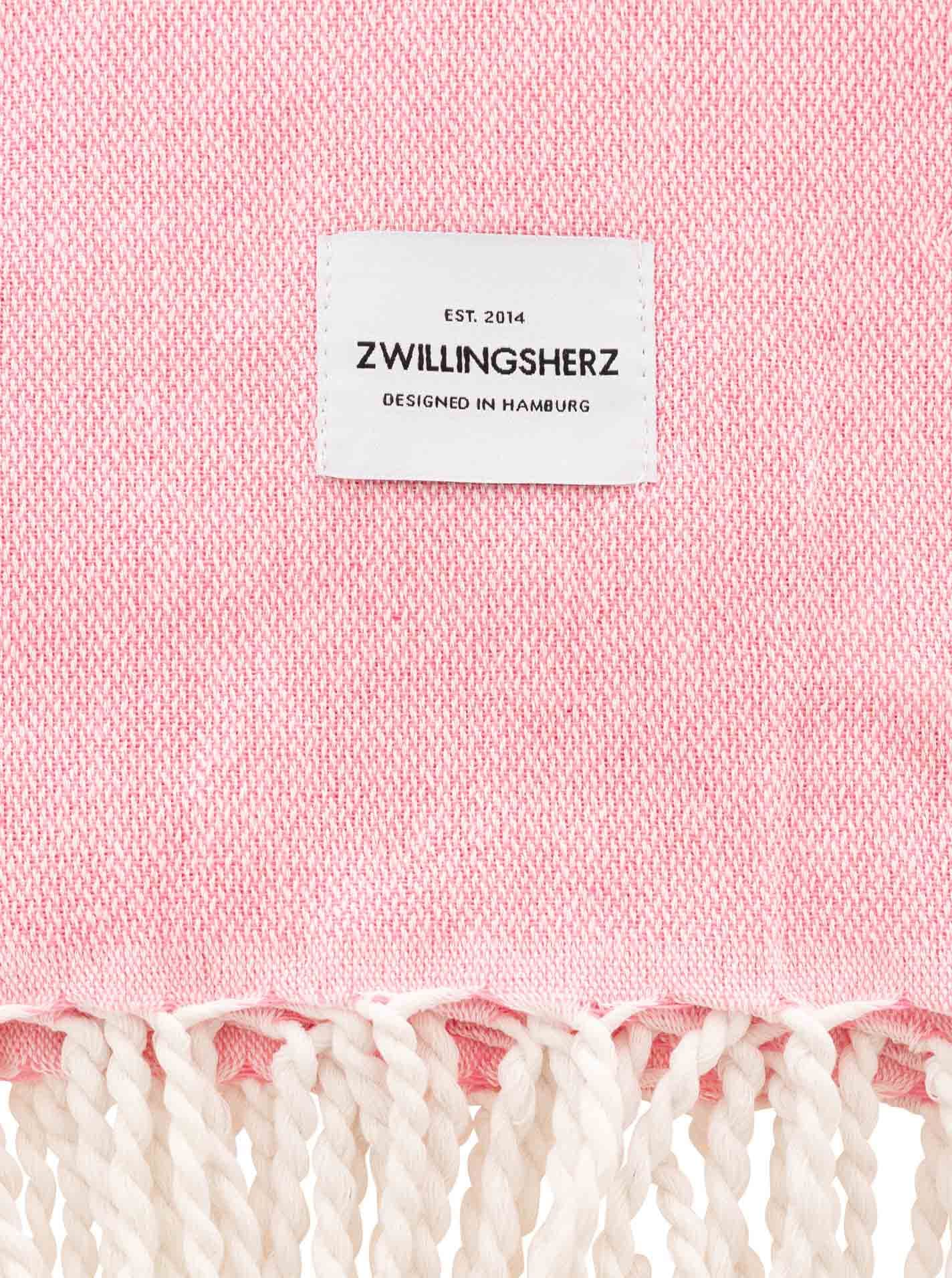 Zwillingsherz Strandtuch »"Towel"« mit Tasseln, Streifenmuster