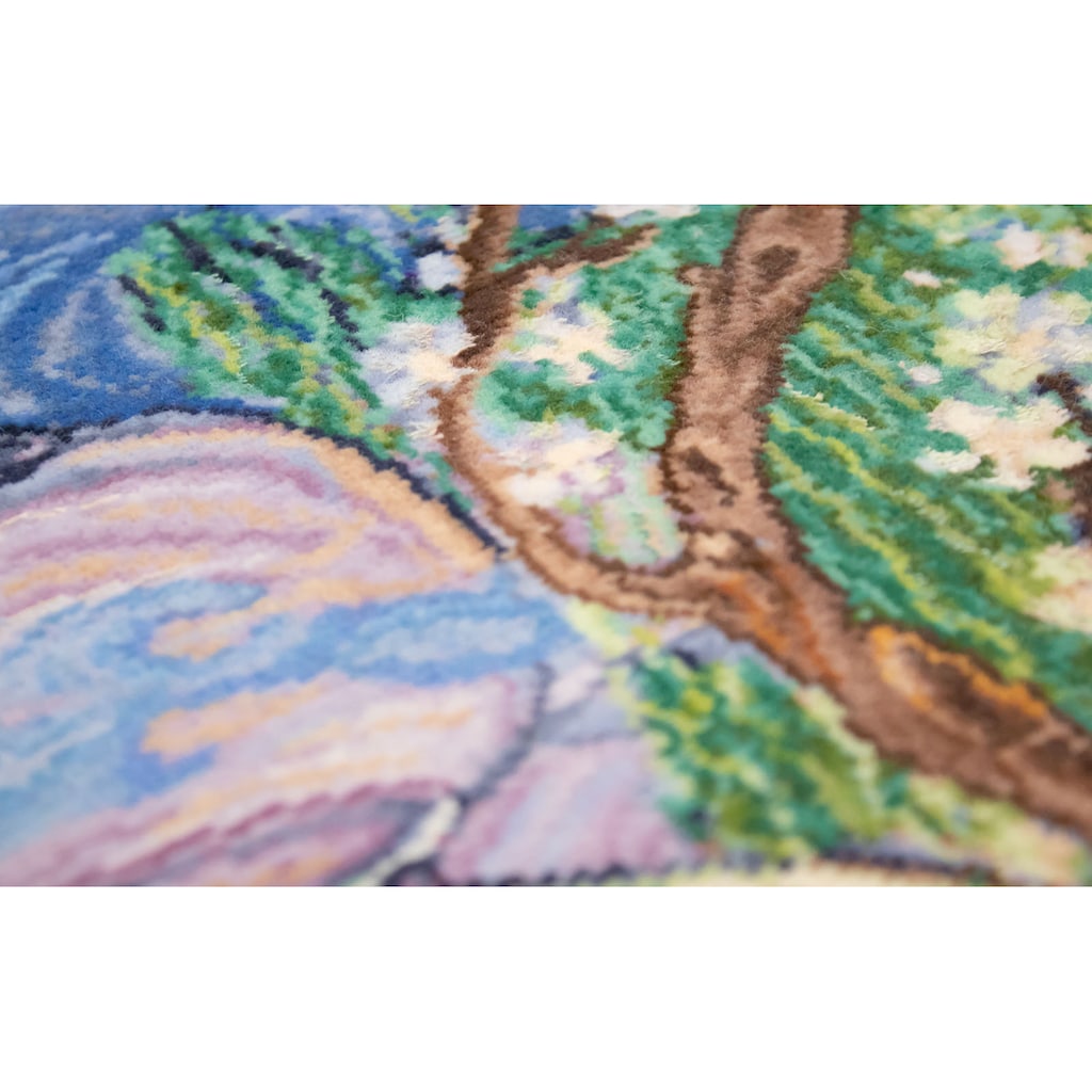 morgenland Wandteppich »Bild-Teppich Figurativ 103 x 70 cm«, rechteckig