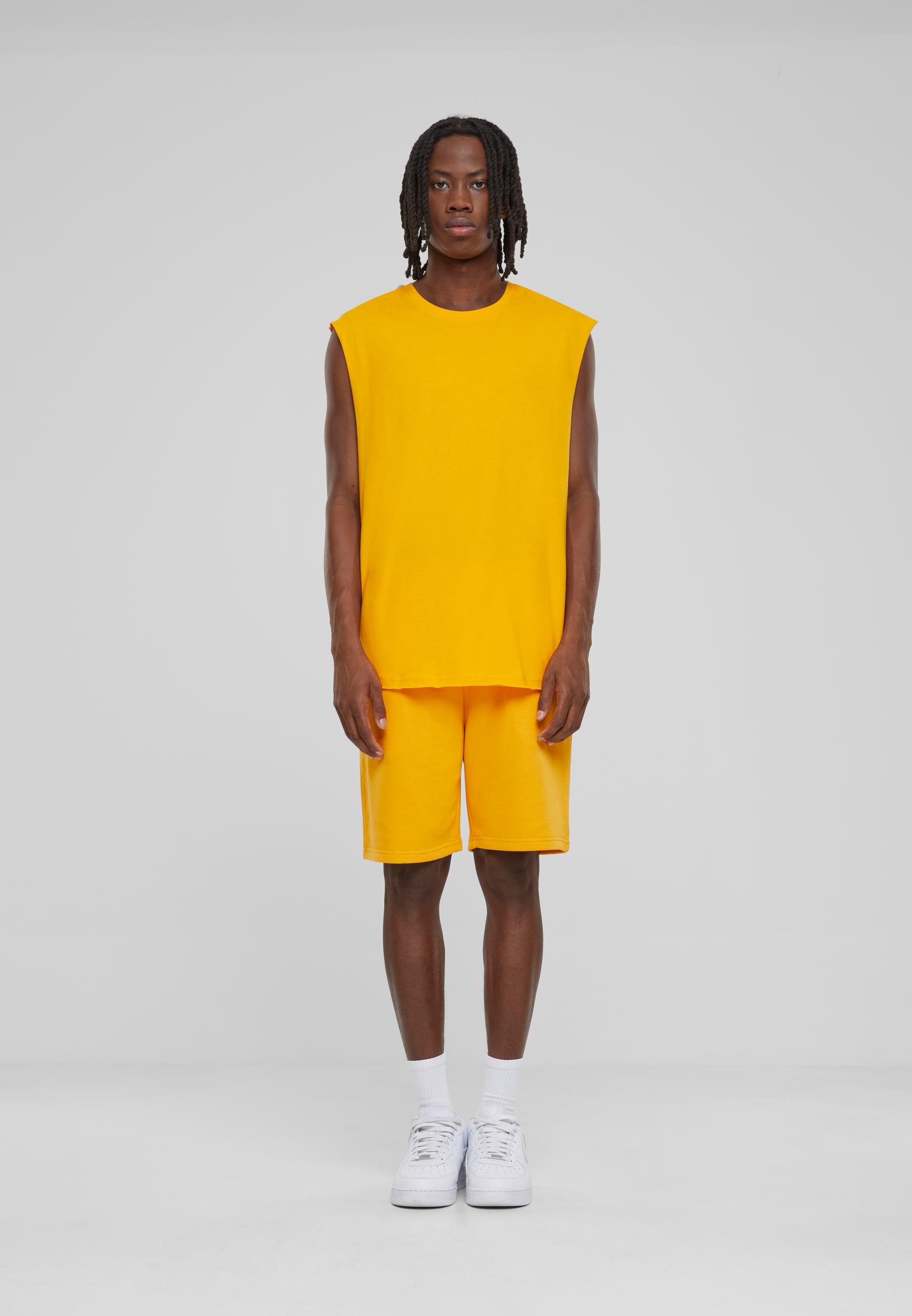 URBAN CLASSICS T-Shirt »Urban Classics Herren Open Edge Sleeveless Tee«, (1 tlg.)