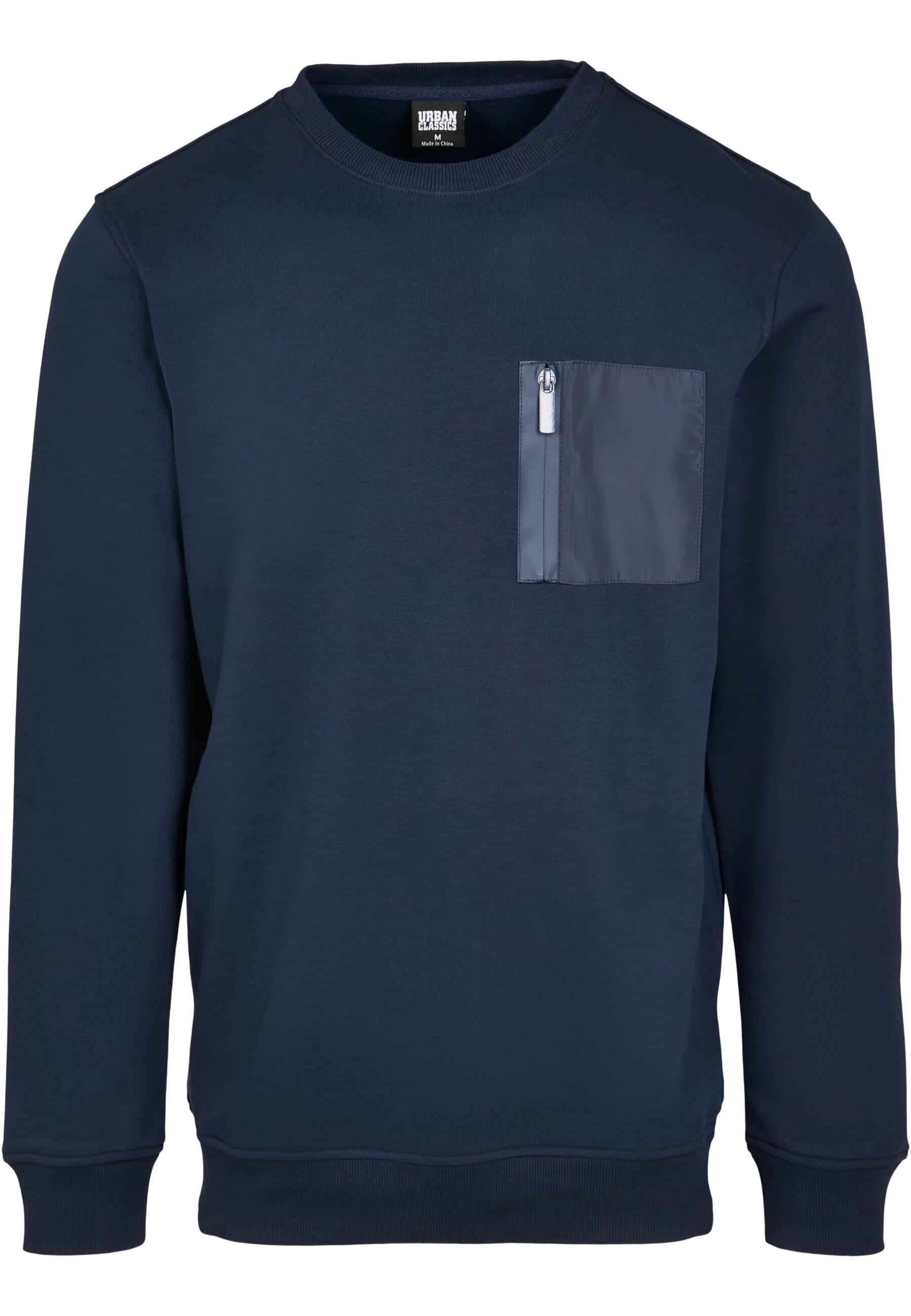 URBAN CLASSICS Rundhalspullover "Urban Classics Herren Military Crew" 1 Stk günstig online kaufen
