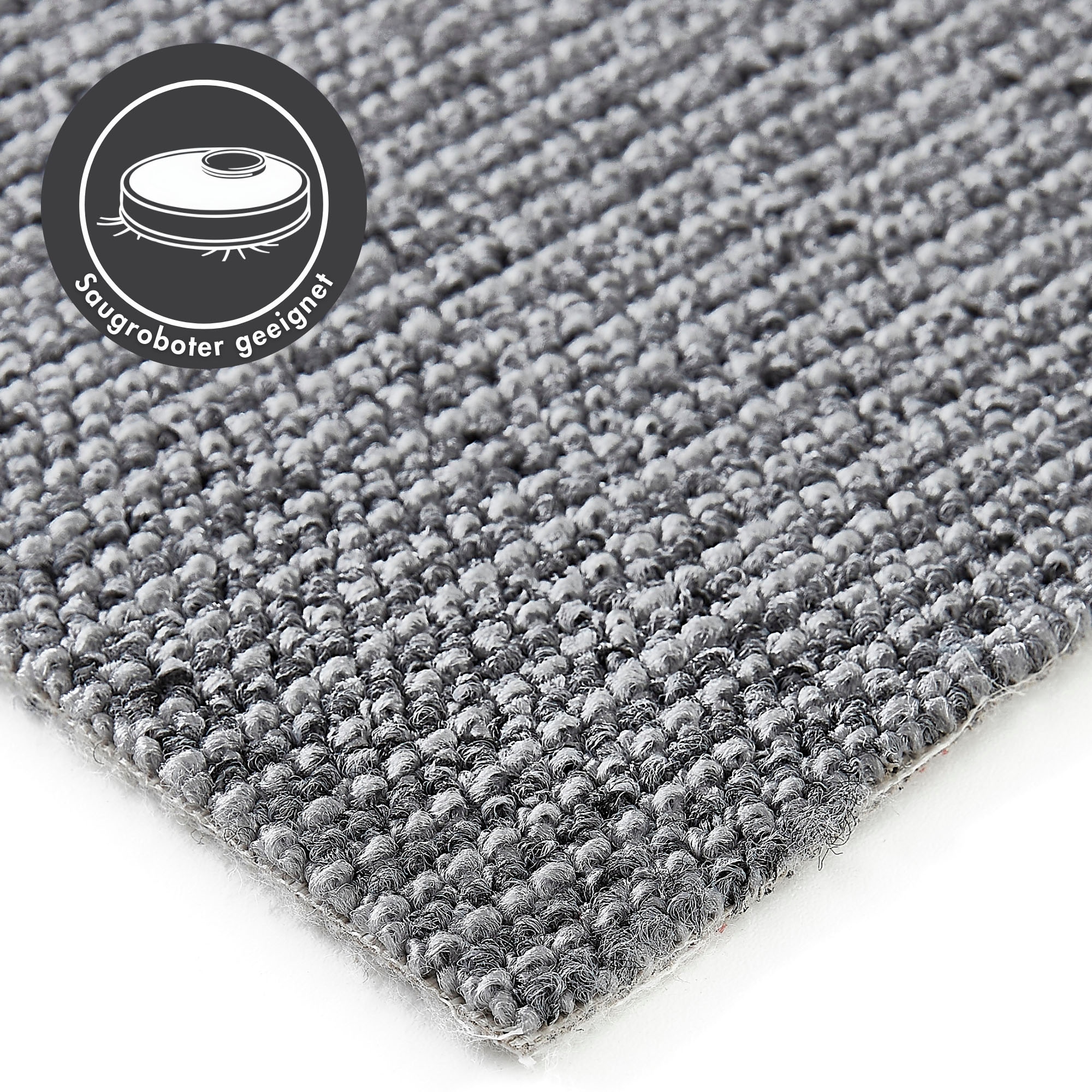 Andiamo Teppichboden »Tulsa, Schlinge, Made in Belgium«, rechteckig, 6 mm Höhe, meliert, Breite 400 cm oder 500 cm, strapazierfähig & pflegeleicht
