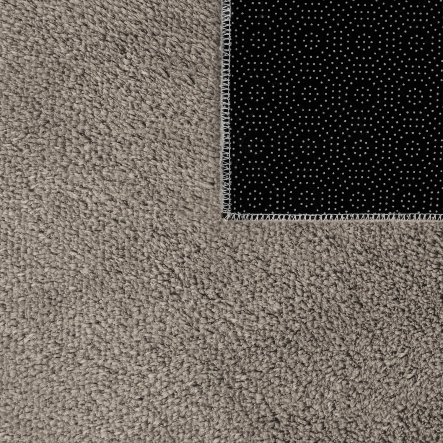 Teppich PACO HOME "Cadiz 630", grau, B:80cm H:14mm L:150cm, Polyester, Teppiche, Teppich, Uni-Farben, besonders weich, waschbar, auch als Läufer erhältlich 2