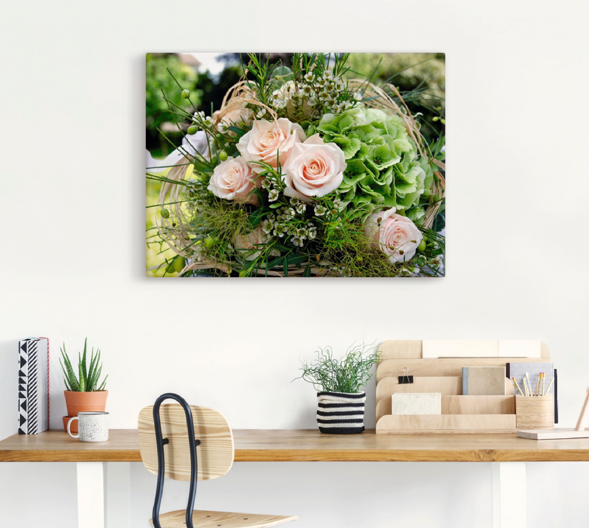 Artland Wandbild »Blumenstrauss«, Blumen, (1 St.), als Alubild, Outdoorbild, Leinwandbild, Poster in verschied. Größen