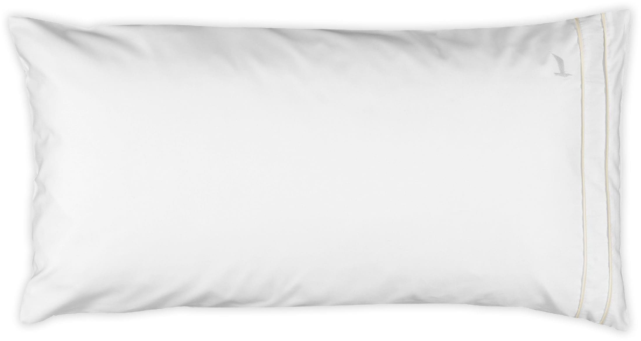 Möve Kissenbezug »Möve Noblesse« mit eleganten Biesen