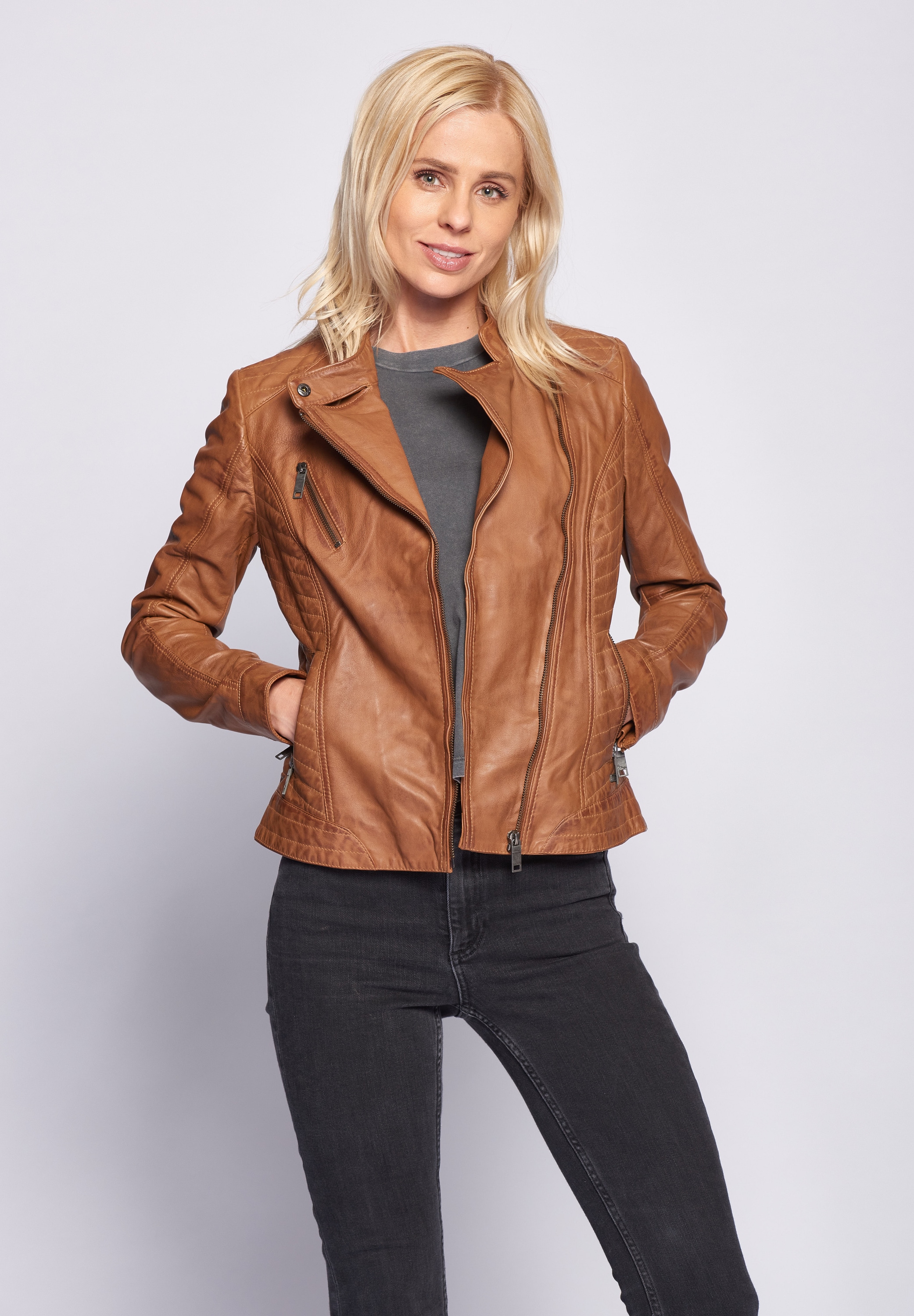 Maze Lederjacke »Sally«