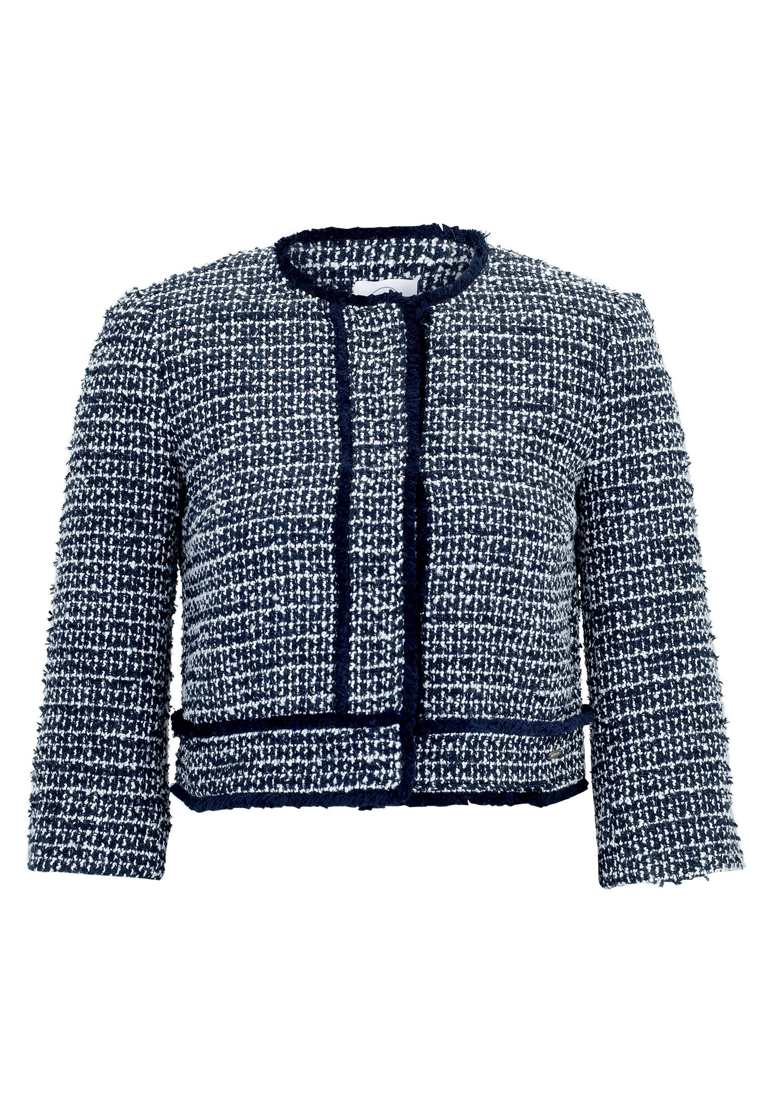 Betty&Co Jackenblazer »Damen mit aufgesetzten Taschen« Material