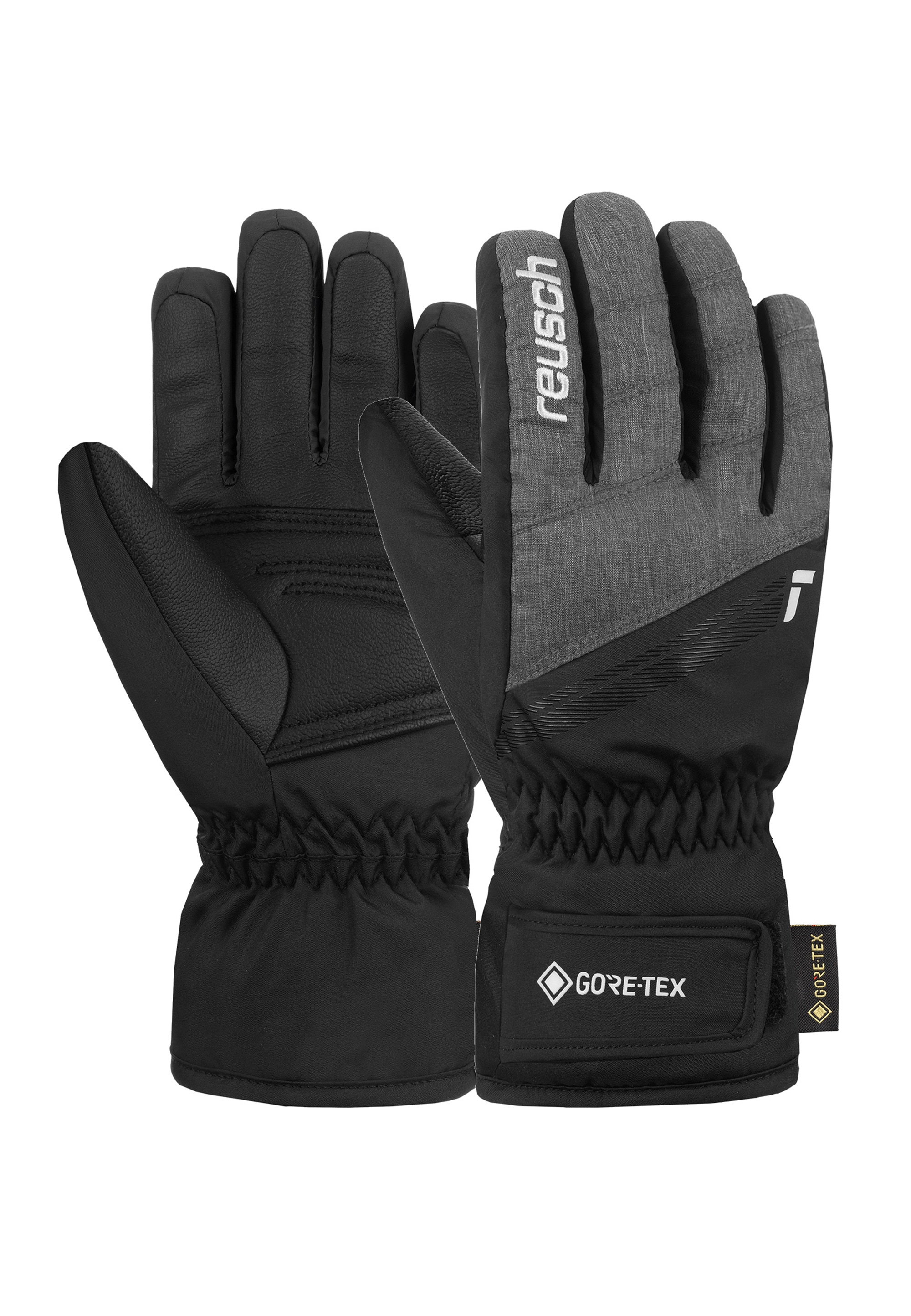 Reusch Skihandschuhe "Fingerhandschuhe Tommy GORE-TEX Junior warm wasserdicht, atmungsaktiv" aus funktionalem Materialmix