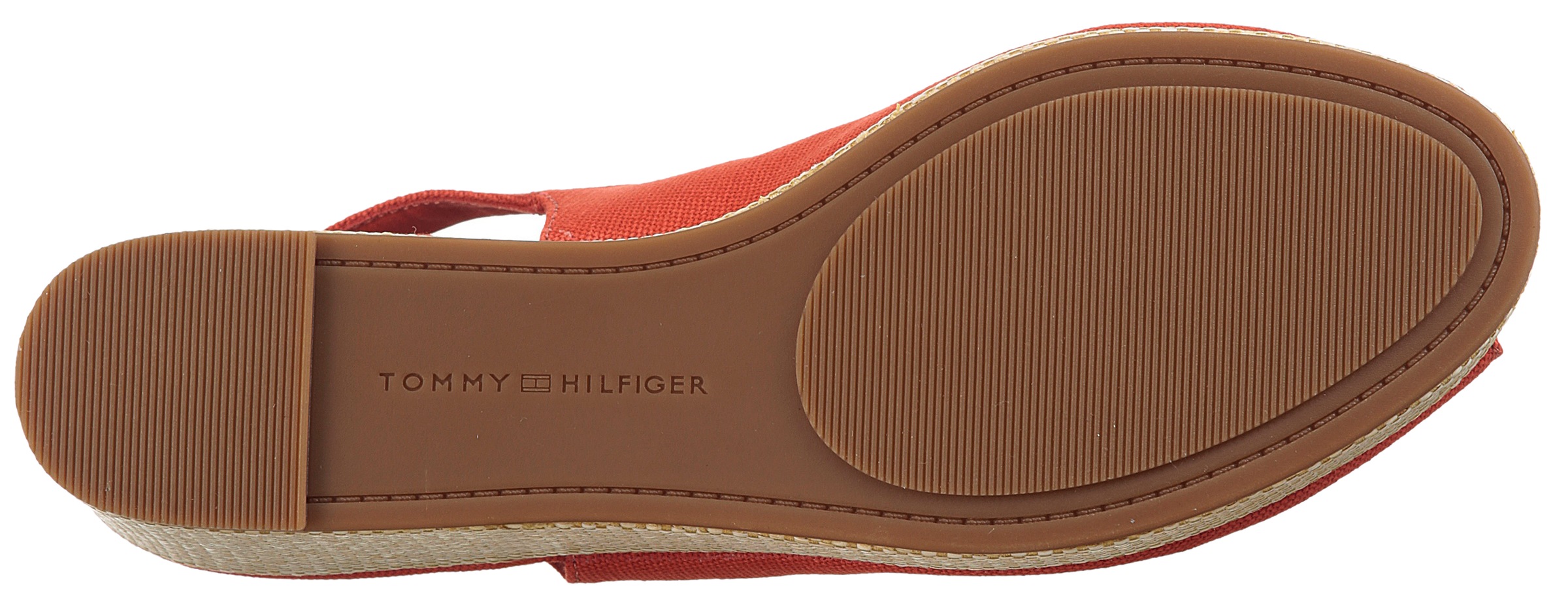 Thumbnail - Tommy Hilfiger Keilsandalette "FLAG MID WEDGE ESPAD SLINGBACK", Plateau, Sommerschuh, Riemchensandale mit verstellbarer ...