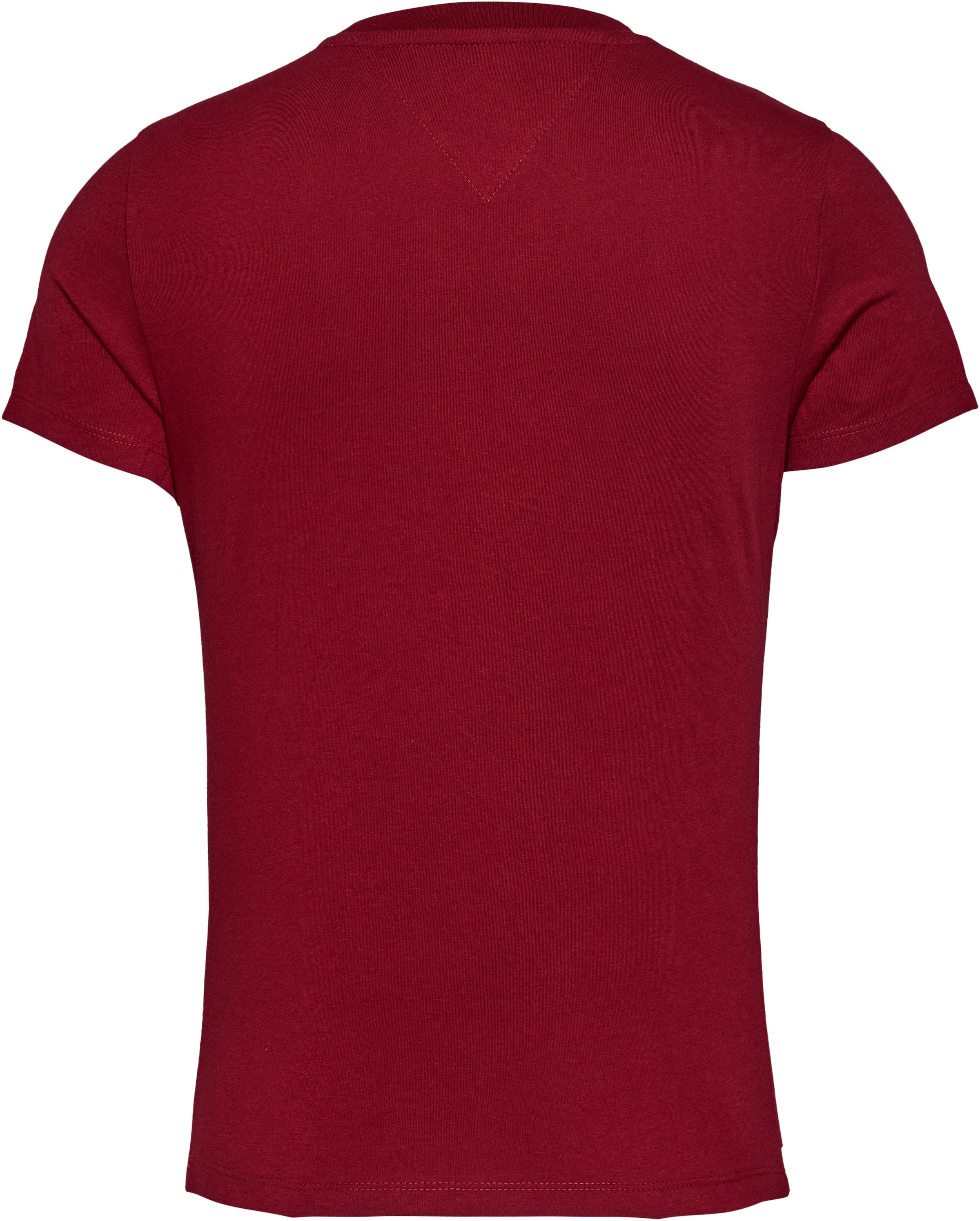Tommy Jeans Rundhalsshirt »TJW SLIM ESSENTIAL LOGO 1 SS EXT«, mit Tommy Jeans Logoschriftzug, Rundhals
