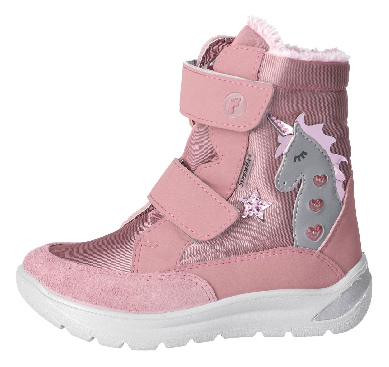 Ricosta Winterstiefel »Annika WMS: normal«, Blinkschuh mit Warmfutter, Größenschablone zum Download