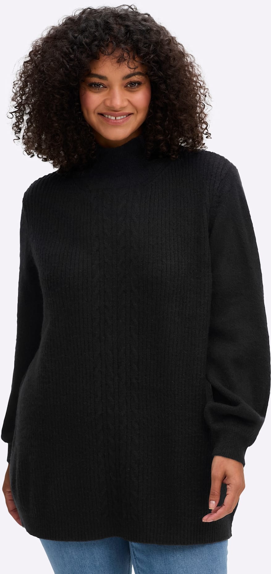 sheego by Joe Browns Stehkragenpullover "Pullover" günstig online kaufen