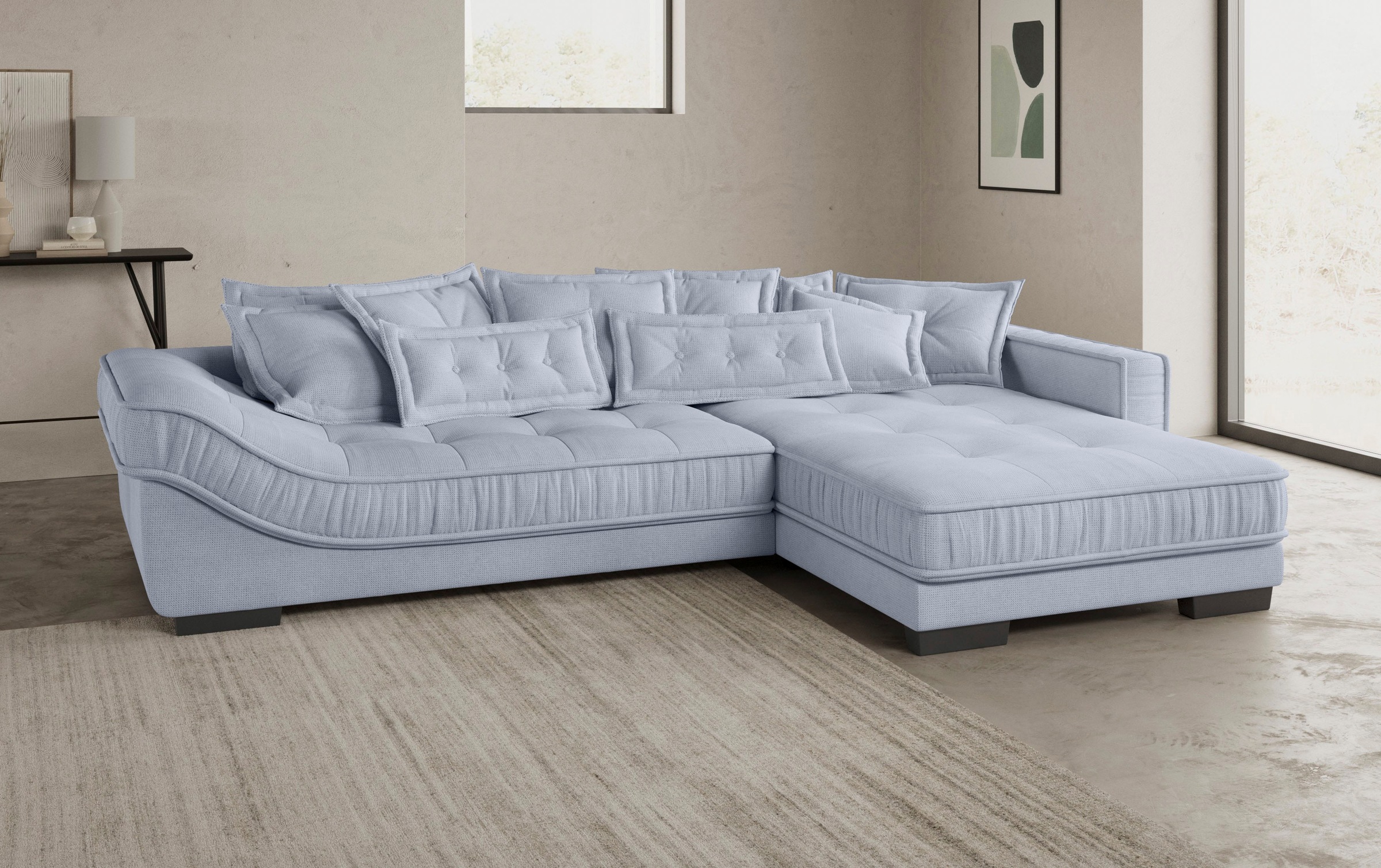 Mr. Couch Ecksofa "Diwan II DuraFlex L-Form", DuraFlex-Kaltschaumpolsterung günstig online kaufen