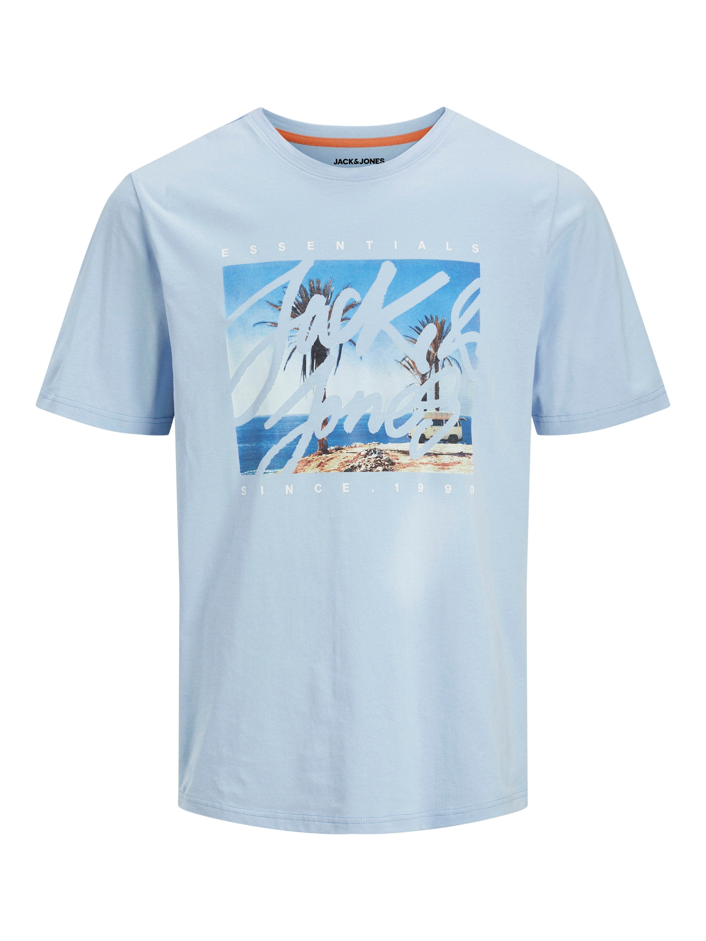 Jack & Jones Print-Shirt "JJCOLTON PHOTOPRINT TEE SS CREW NECK" günstig online kaufen
