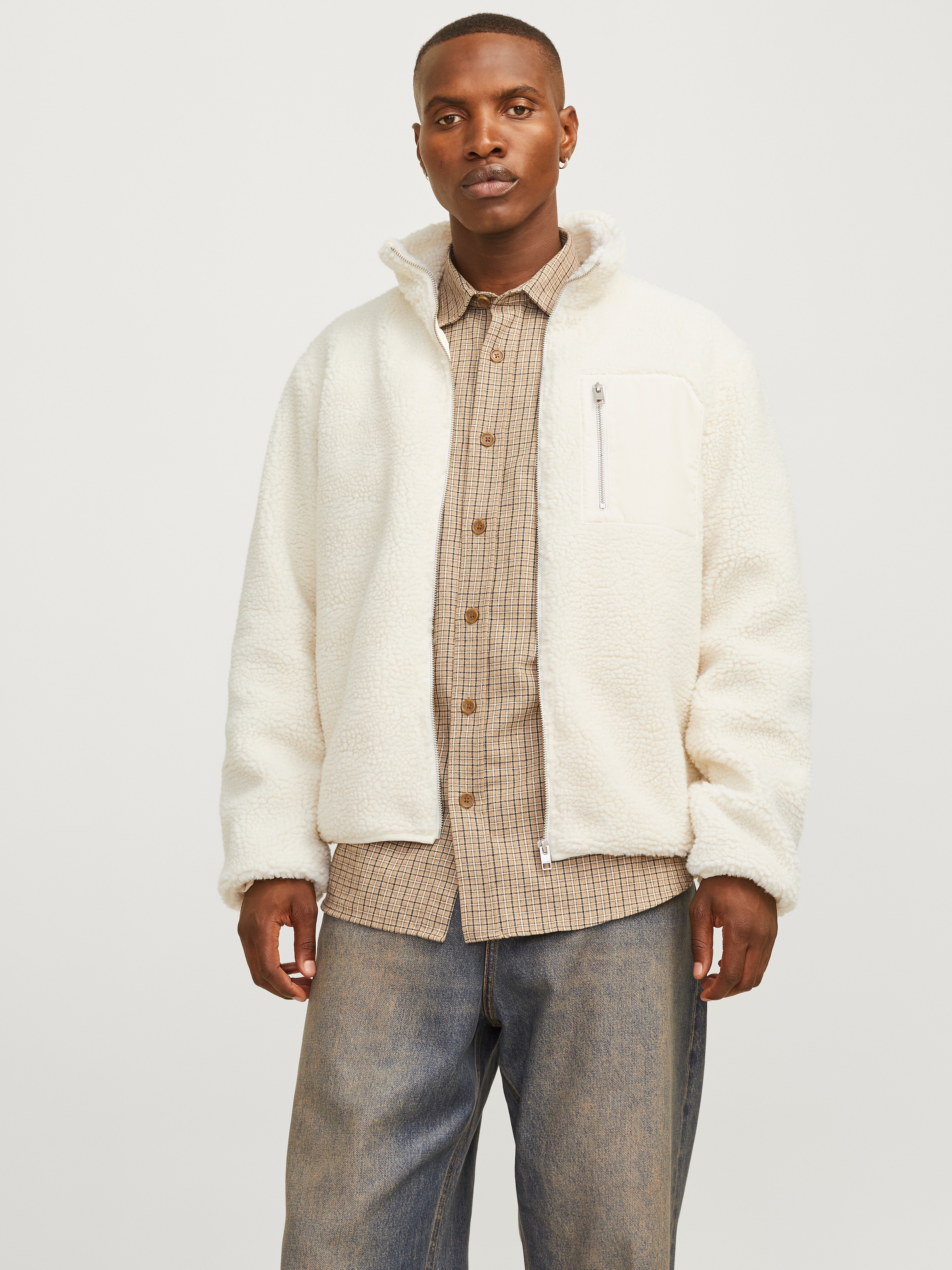 Jack & Jones Kurzjacke "JJEBRADLEY TEDDY JACKET NOOS"