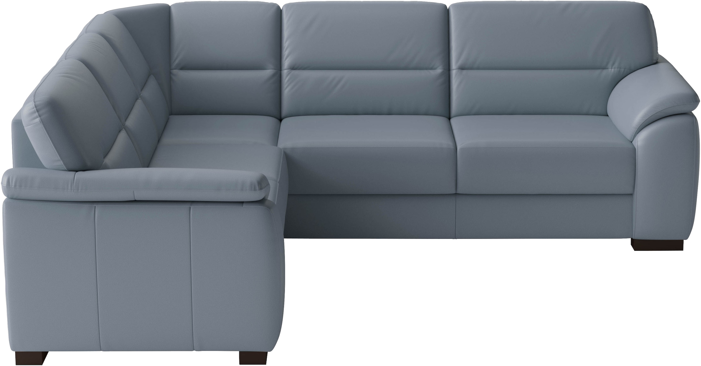 sit&more Ecksofa "Montego Leder, L-Form, B: 255cm" wahlweise mit Schlaffunktion und Schubkasten