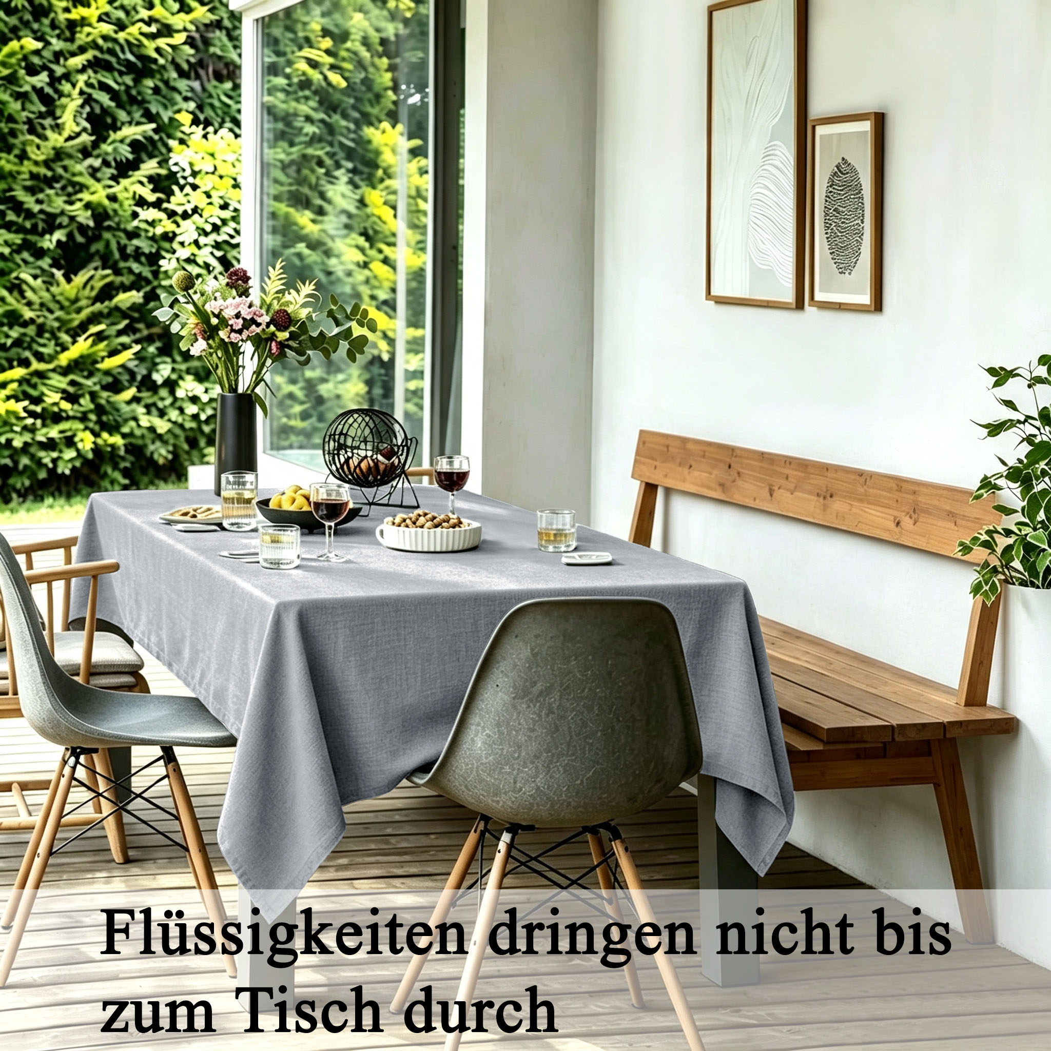 OTTO home "Ozzie in eckig und rund" Formstabil & pflegeleicht, eckig oder rund, Dekoration