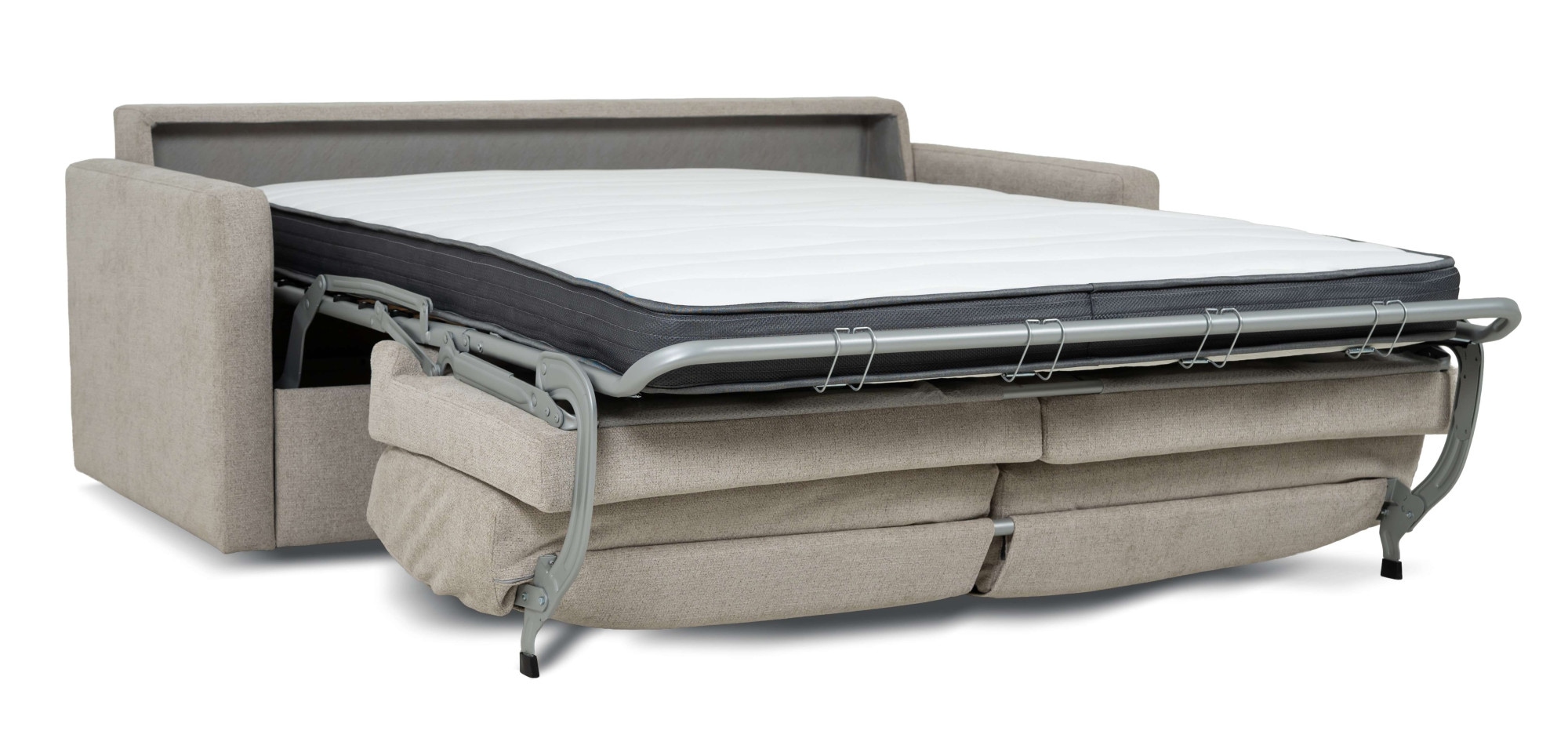 OTTO home Schlafsofa »GOLDPOINT 182cm,  Dauerschläfer, Liegefläche 140/200 cm« 3-Sitzer mit Dauerschläfer-Funktion, Bonell-Federkernmatratze