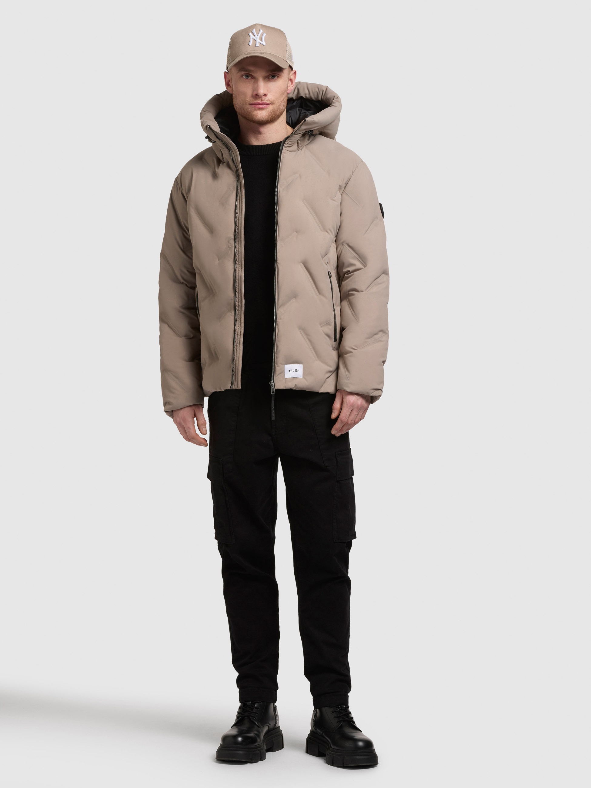 khujo Steppjacke "ONERT", mit Kapuze günstig online kaufen