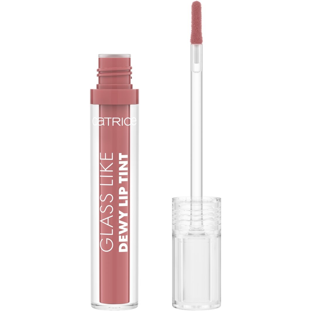 CATRICE Lipgloss "Glass Like Dewy Lip Tint"it's complicated, not, Lippen-Kosmetika, Intensive Pflege, hochglänzendes, leuchtendes Finish, wässrige