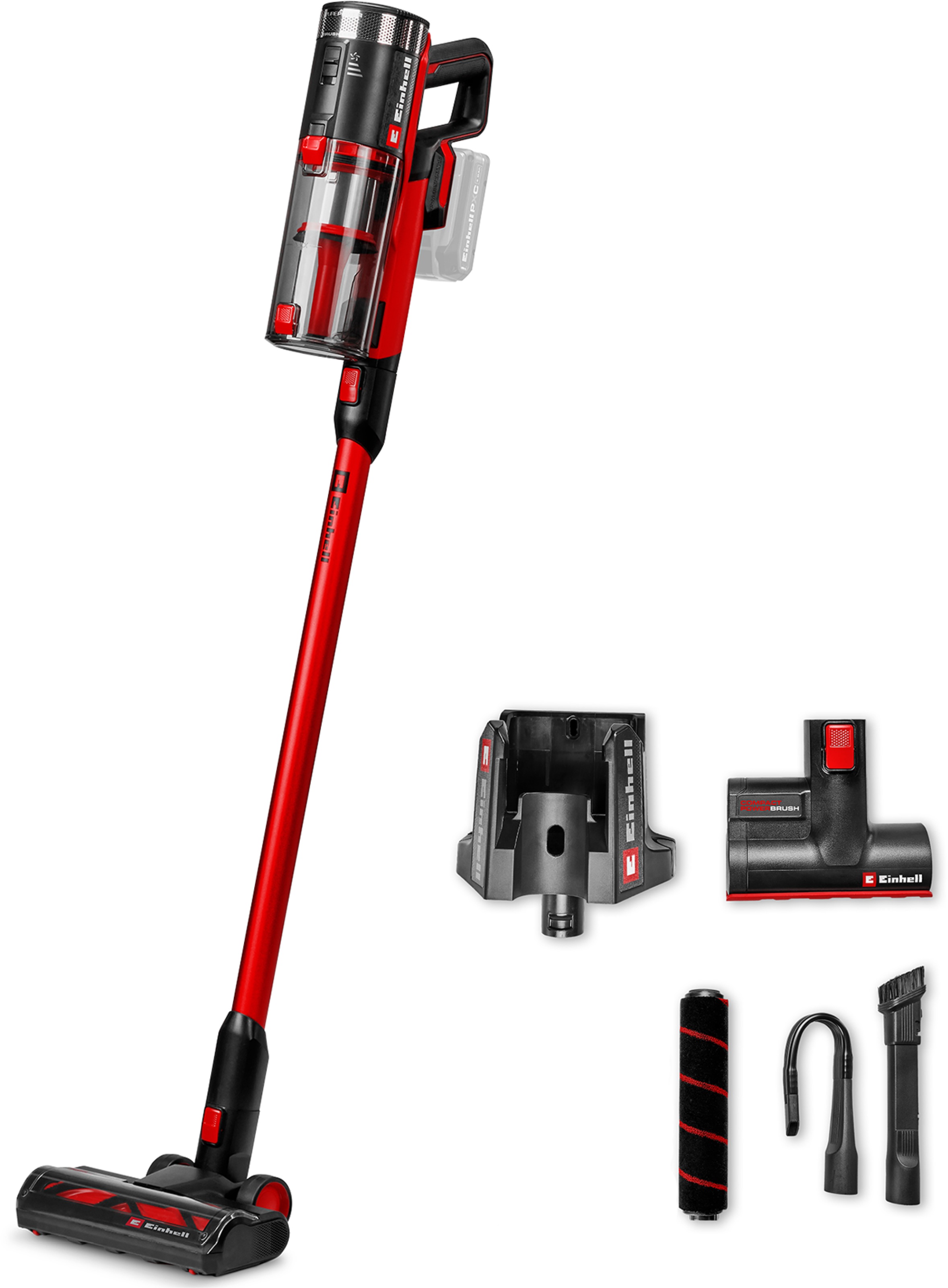 Einhell Akku-Stielstaubsauger "TE-SV 18/270/1 Li BL - Solo" ohne Akku und Ladegerät