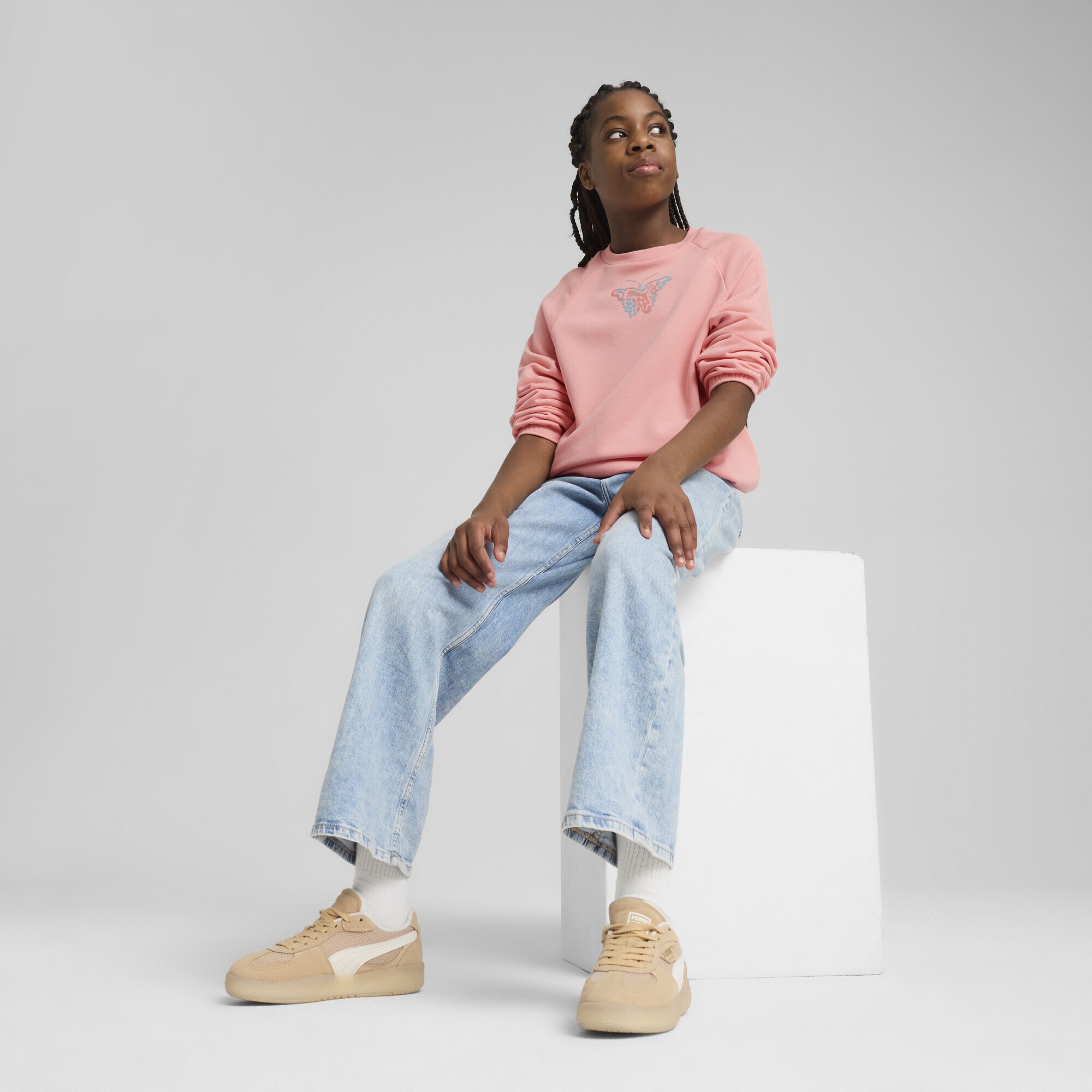 PUMA Sweatshirt »VIBE Crewneck Mädchen«