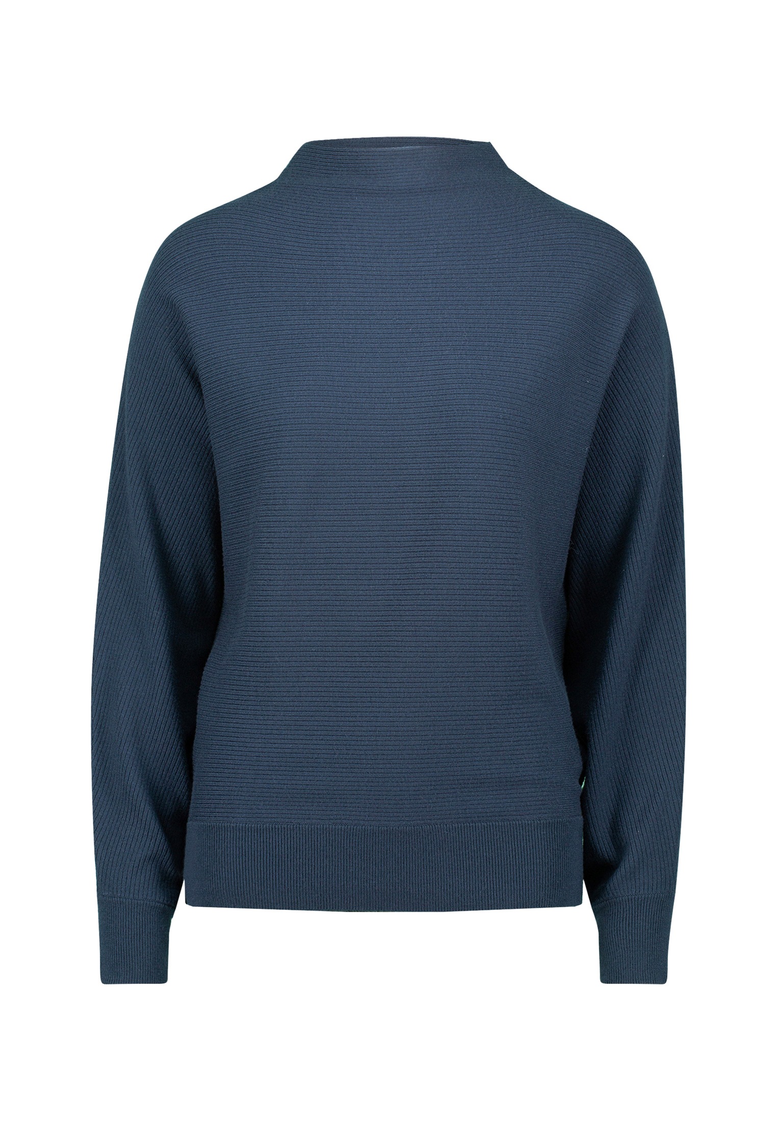 Zero Strickpullover "Damen Pullover strukturiert mit Stehkragen" 1 Stk. tlg günstig online kaufen