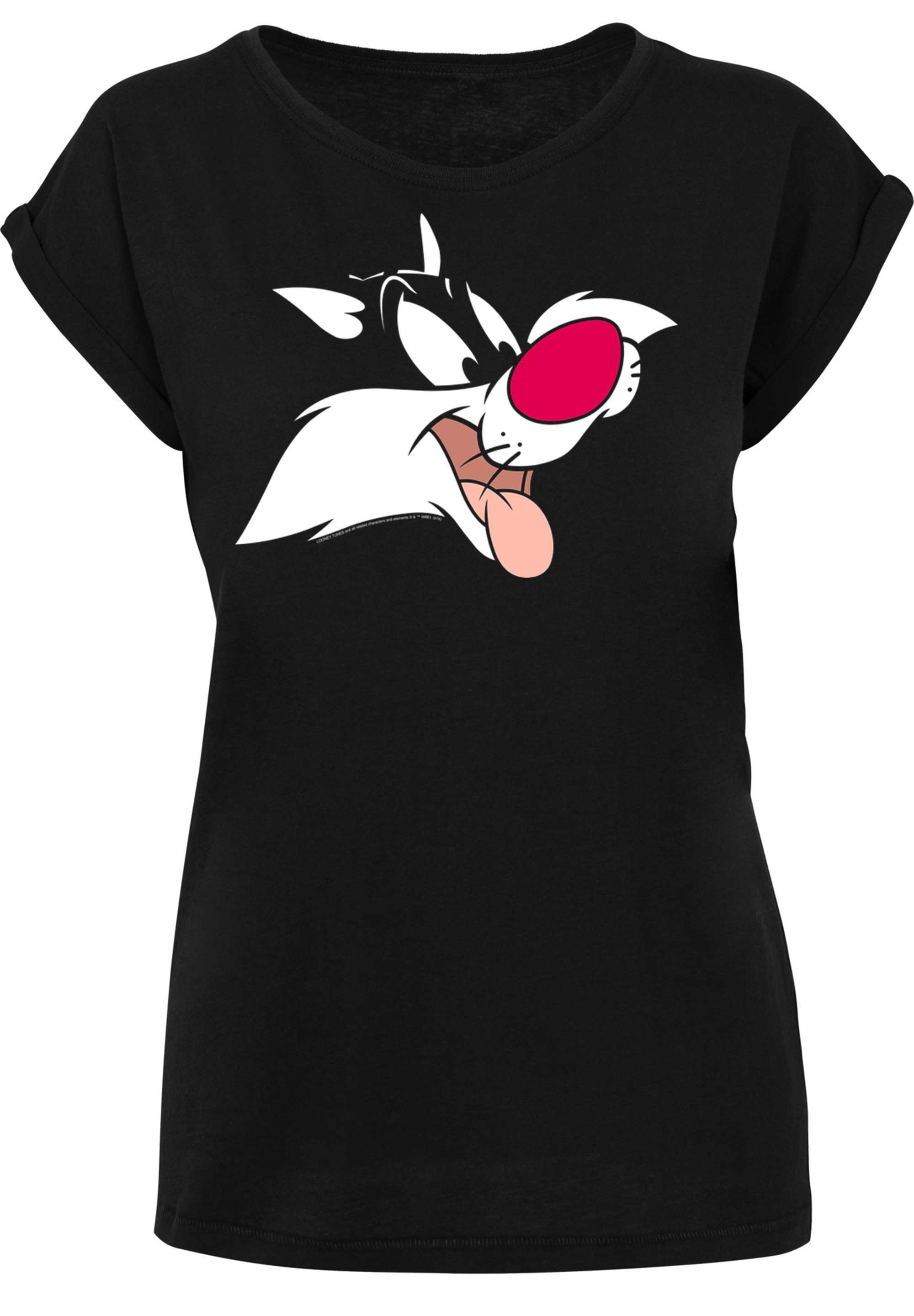 F4NT4STIC T-Shirt »Looney Tunes Sylvester'«, Print