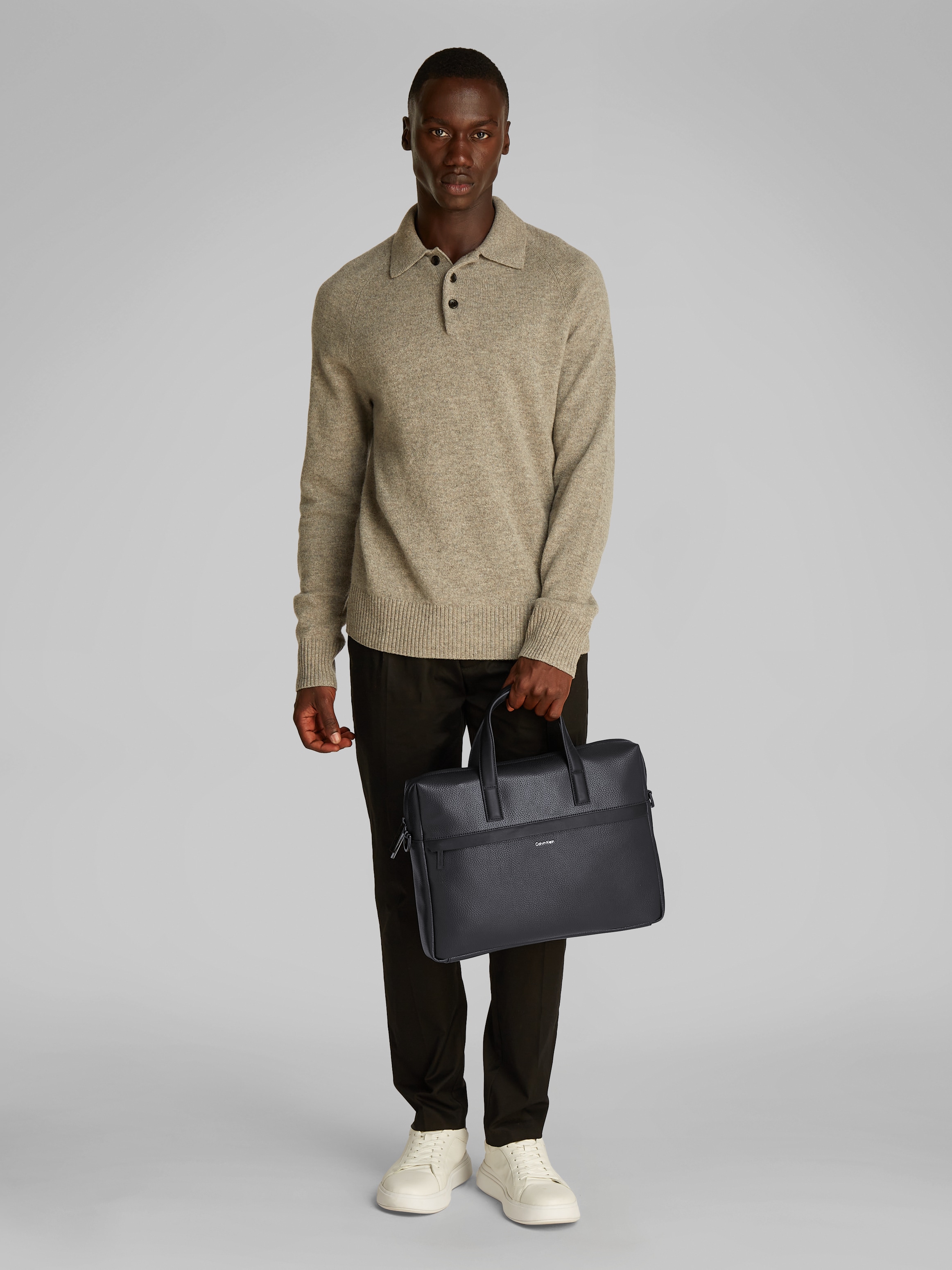 Calvin Klein Laptoptasche »CK MUST LAPTOP BAG«, Arbeitstasche, Notebooktasche, Aktentasche mit Reißverschluss
