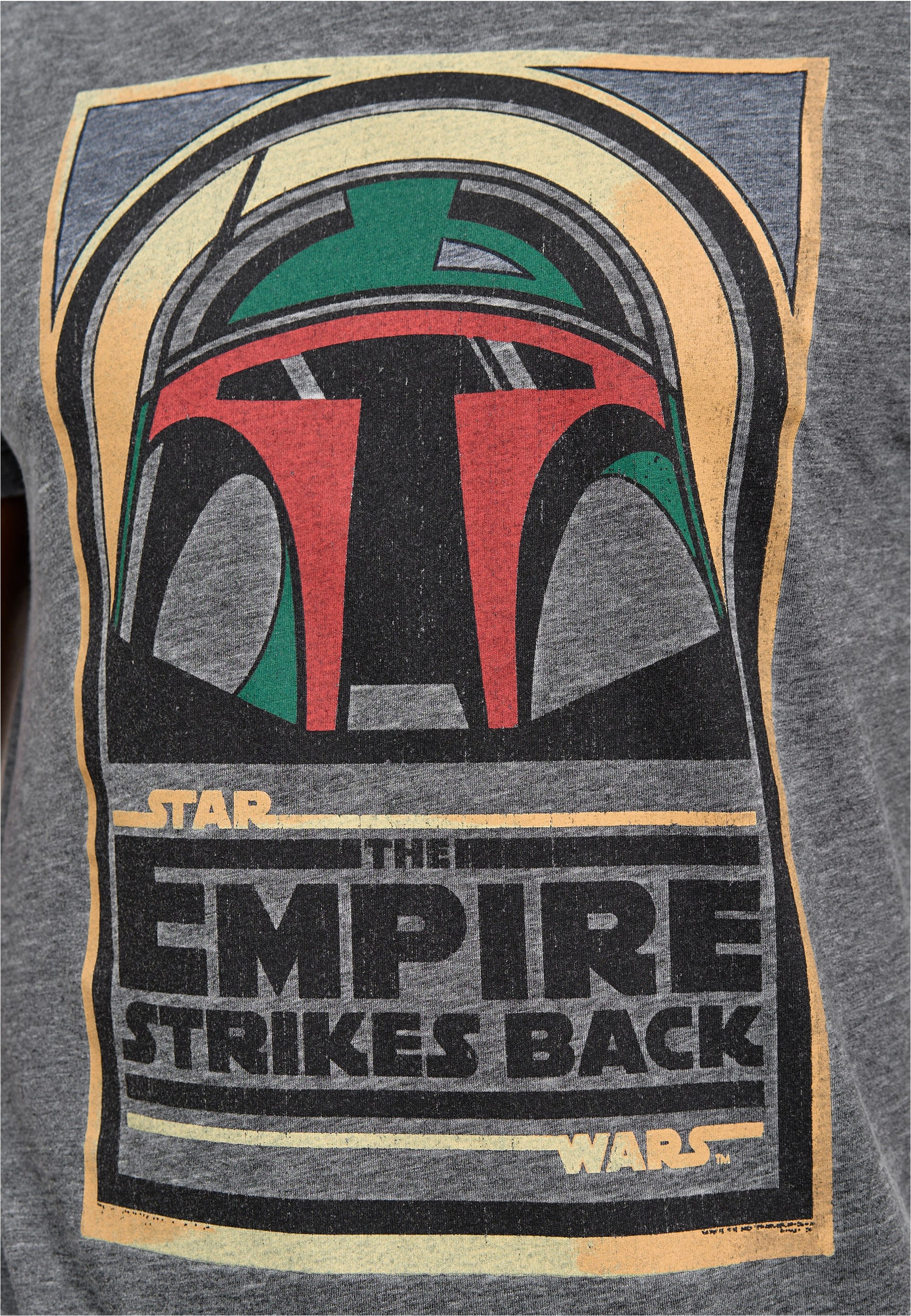 Recovered T-Shirt »Star Wars Boba Fett Empire Strikes Back« im zeitlosen Design