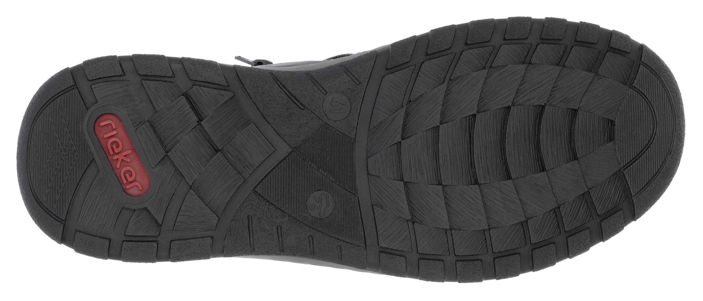 Rieker Winterboots, Winterstiefelette, Halbschuh mit beidseitigen Reißverschlüssen