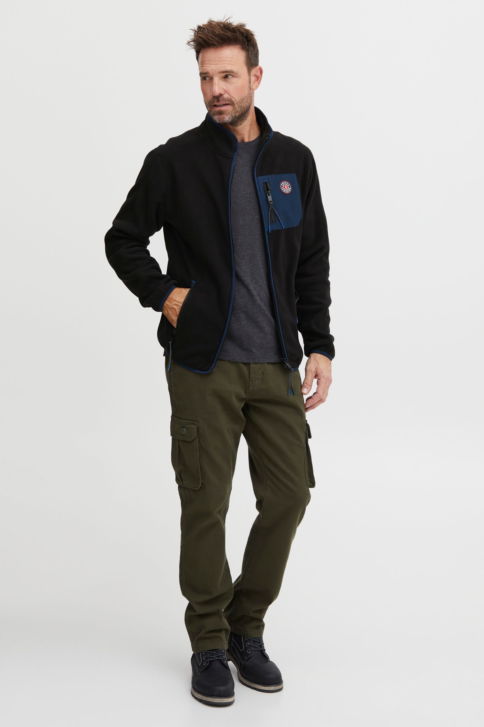FQ1924 Fleecejacke »Fleecejacke FQLuis«, ohne Kapuze