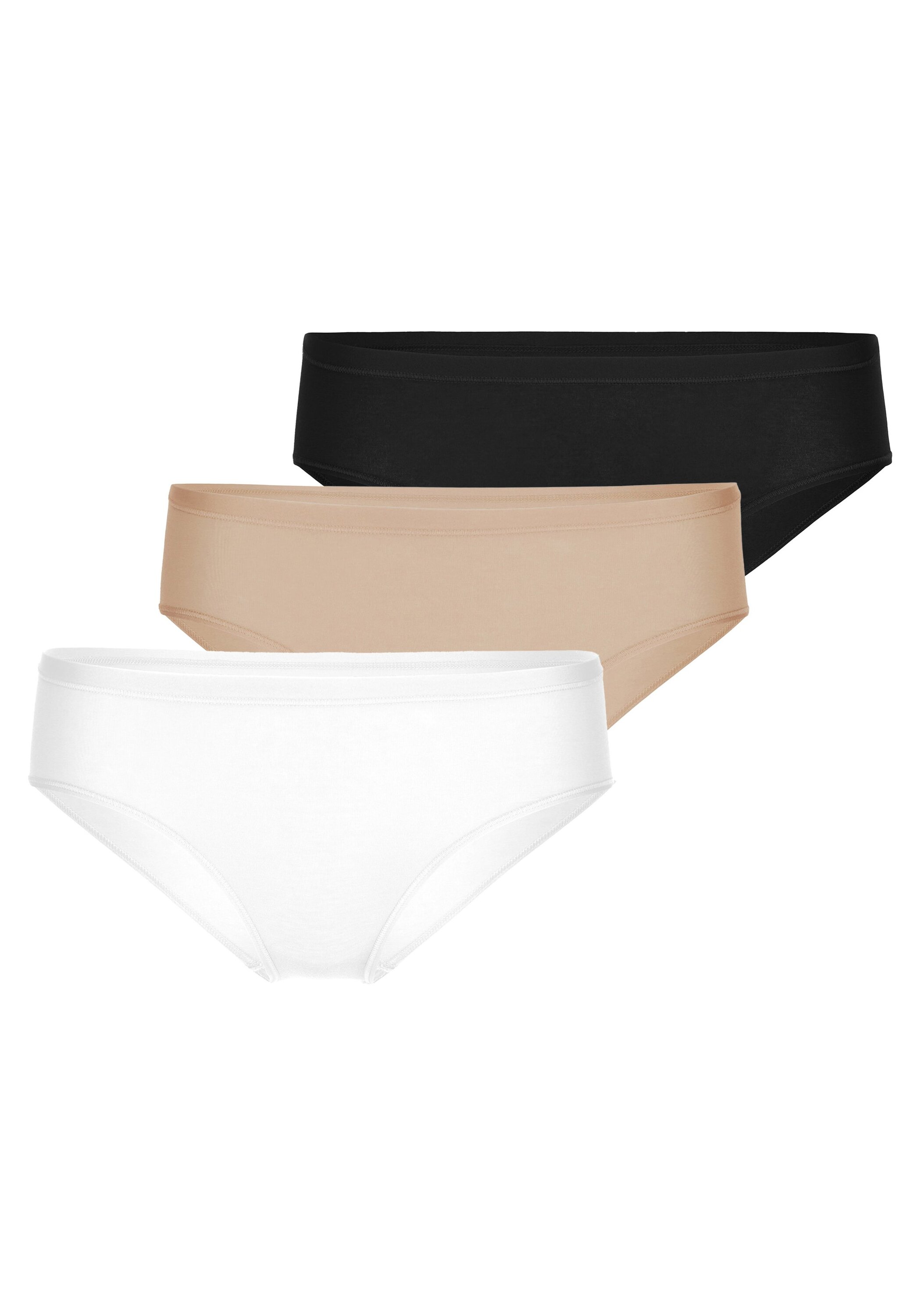 CALIDA Slip "Slip Natural Comfort Regular Cut Slip 3P 3er Pack"