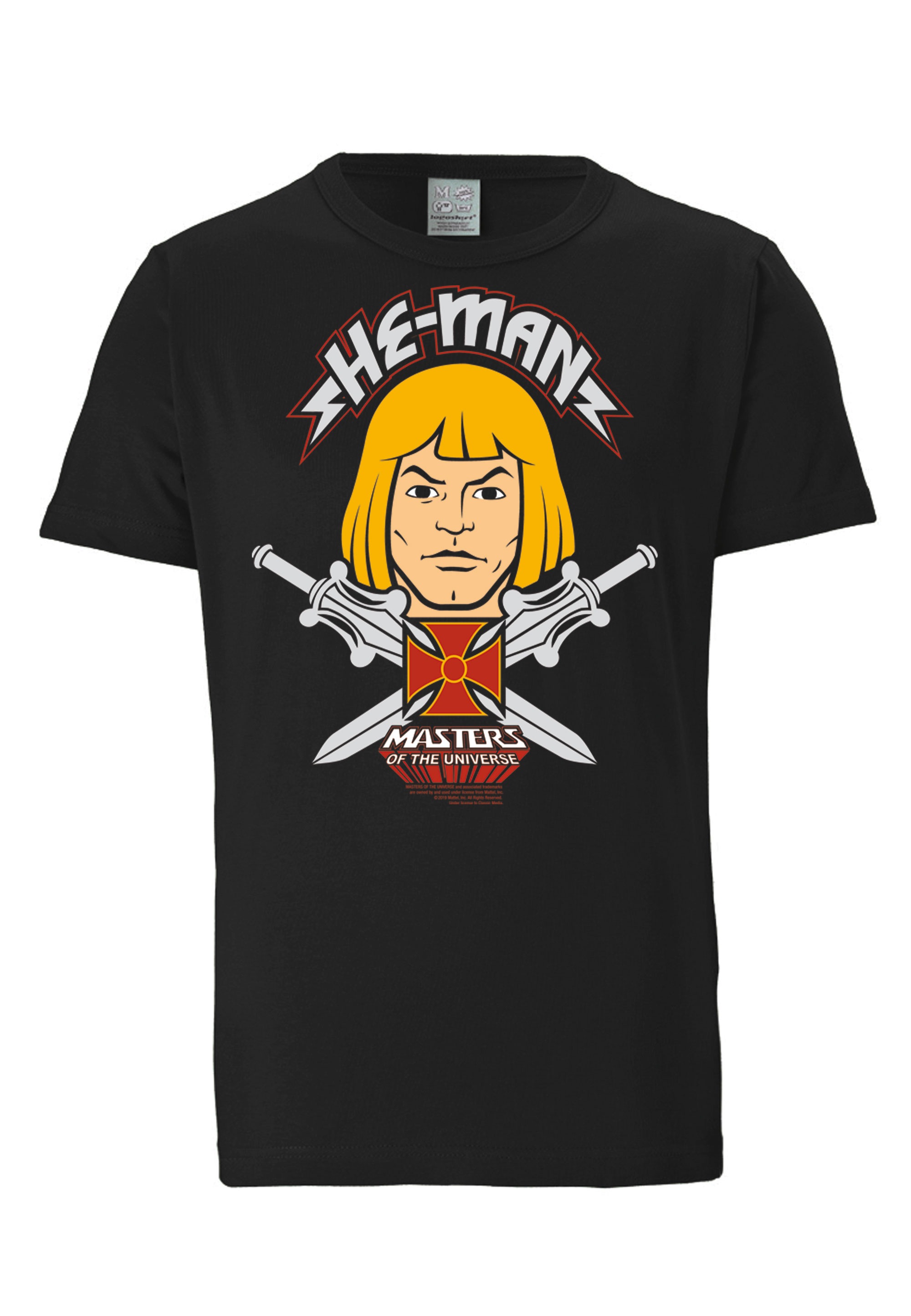 LOGOSHIRT T-Shirt »Masters of the Universe – He-Man«, mit lizenziertem Originaldesign