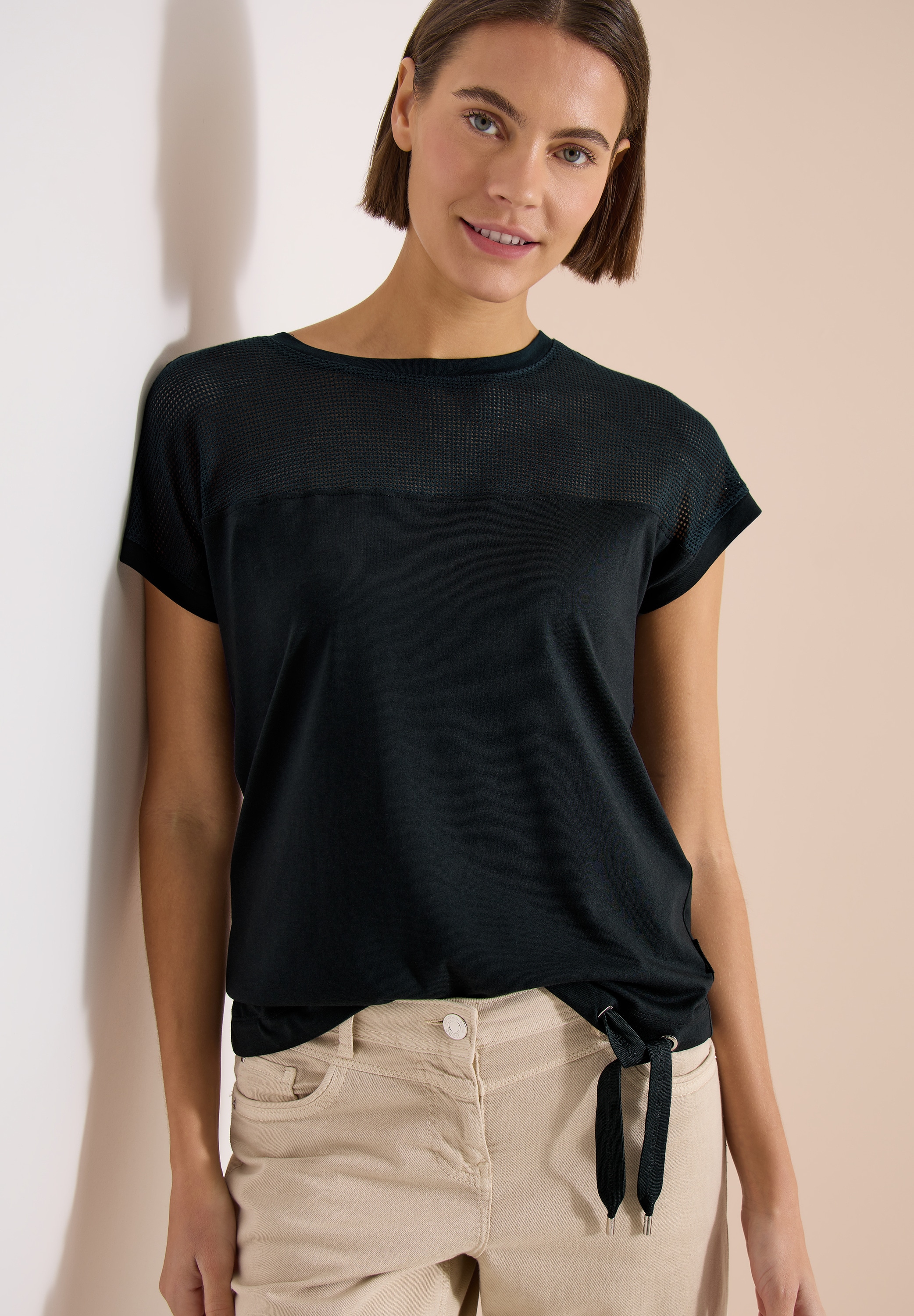 Cecil Blusenshirt im soften Baumwoll-Mix