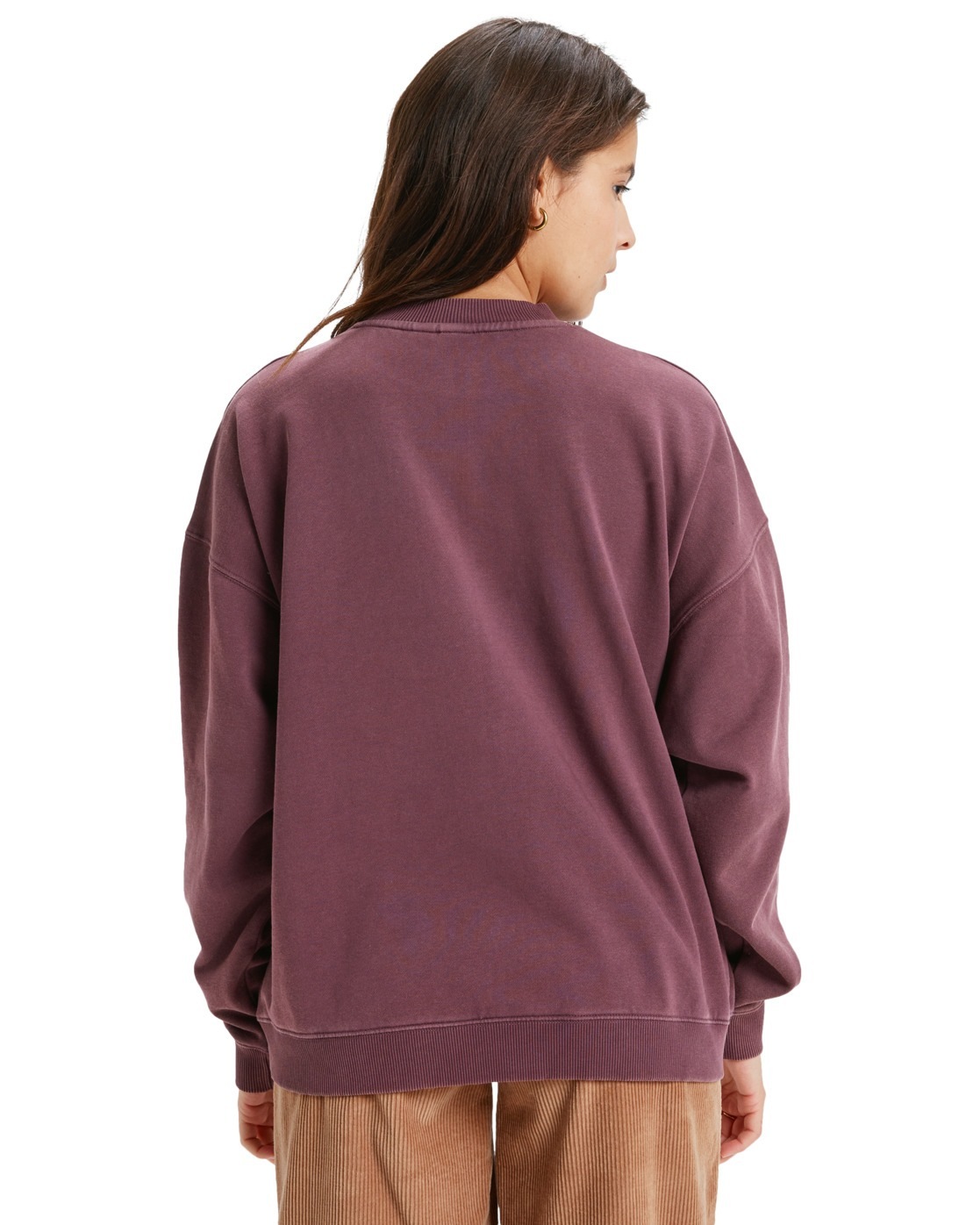 Roxy Fleecepullover "Lineup Oversized" günstig online kaufen