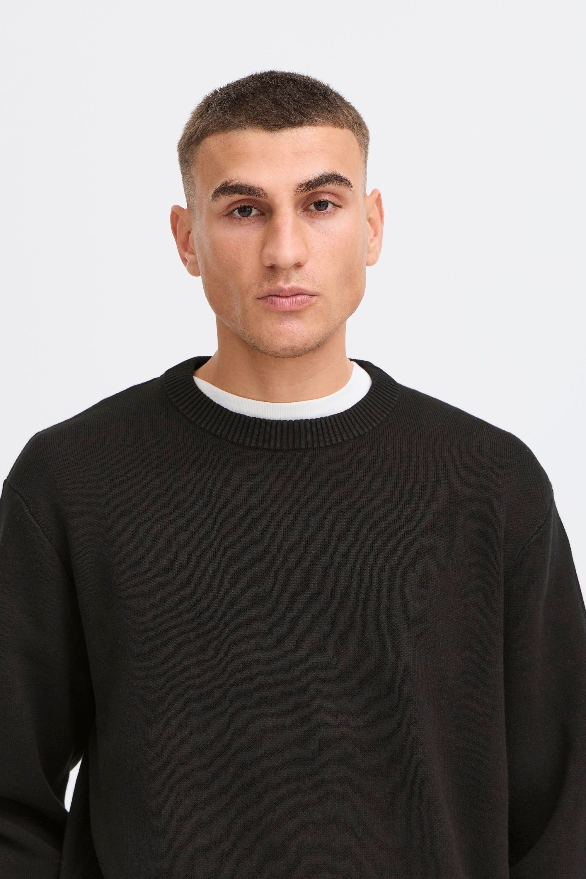 !Solid Strickfleece-Pullover »Strickpullover SDRYKER«