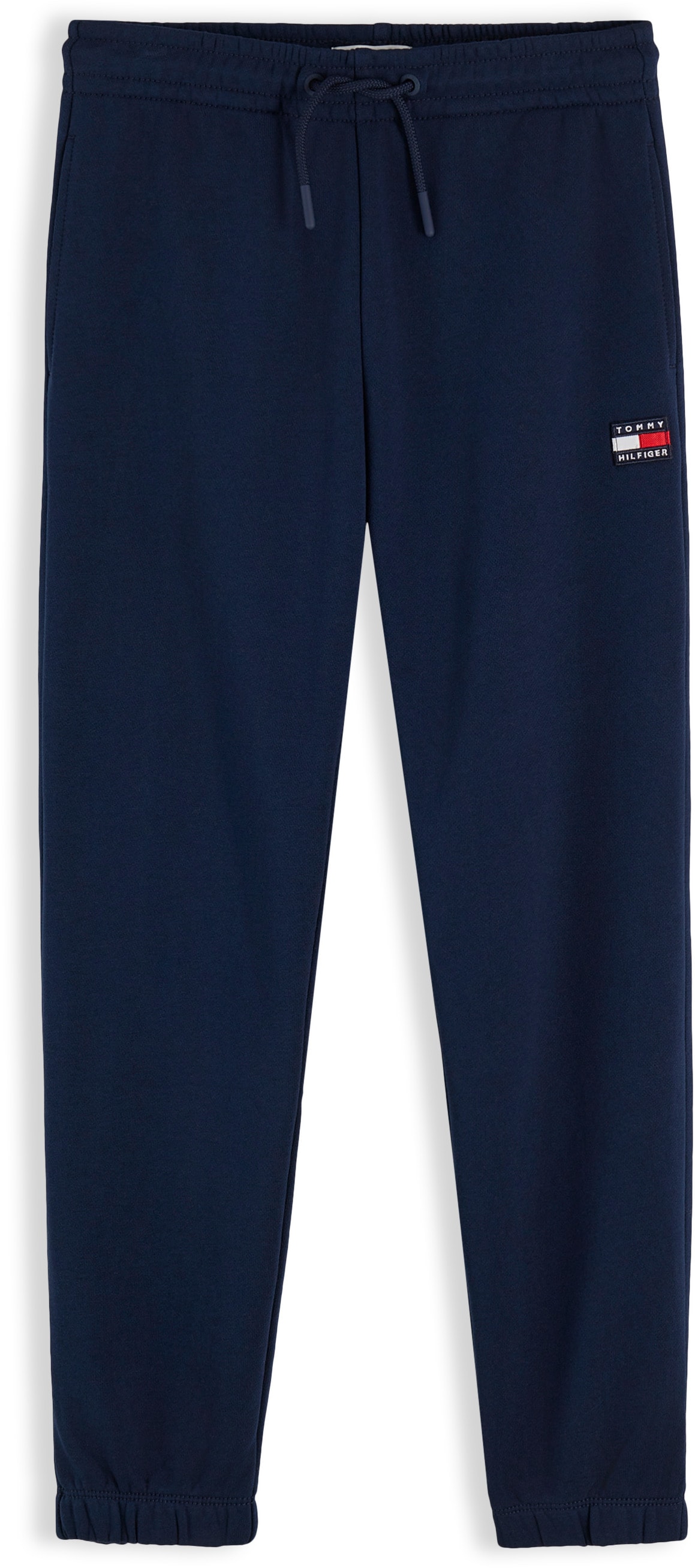 Tommy Hilfiger Sweathose "FLAG HERITAGE SWEATPANT" elastischer Bund mit Kordelzug, reine Baumwolle, Kinder bis 16 Jahre