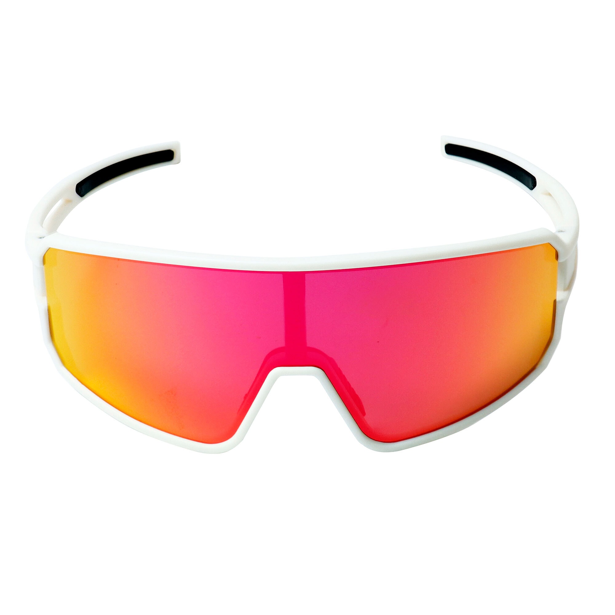 YEAZ Sportbrille »Sport-Sonnenbrille Creme White/Pink SUNWAVE«