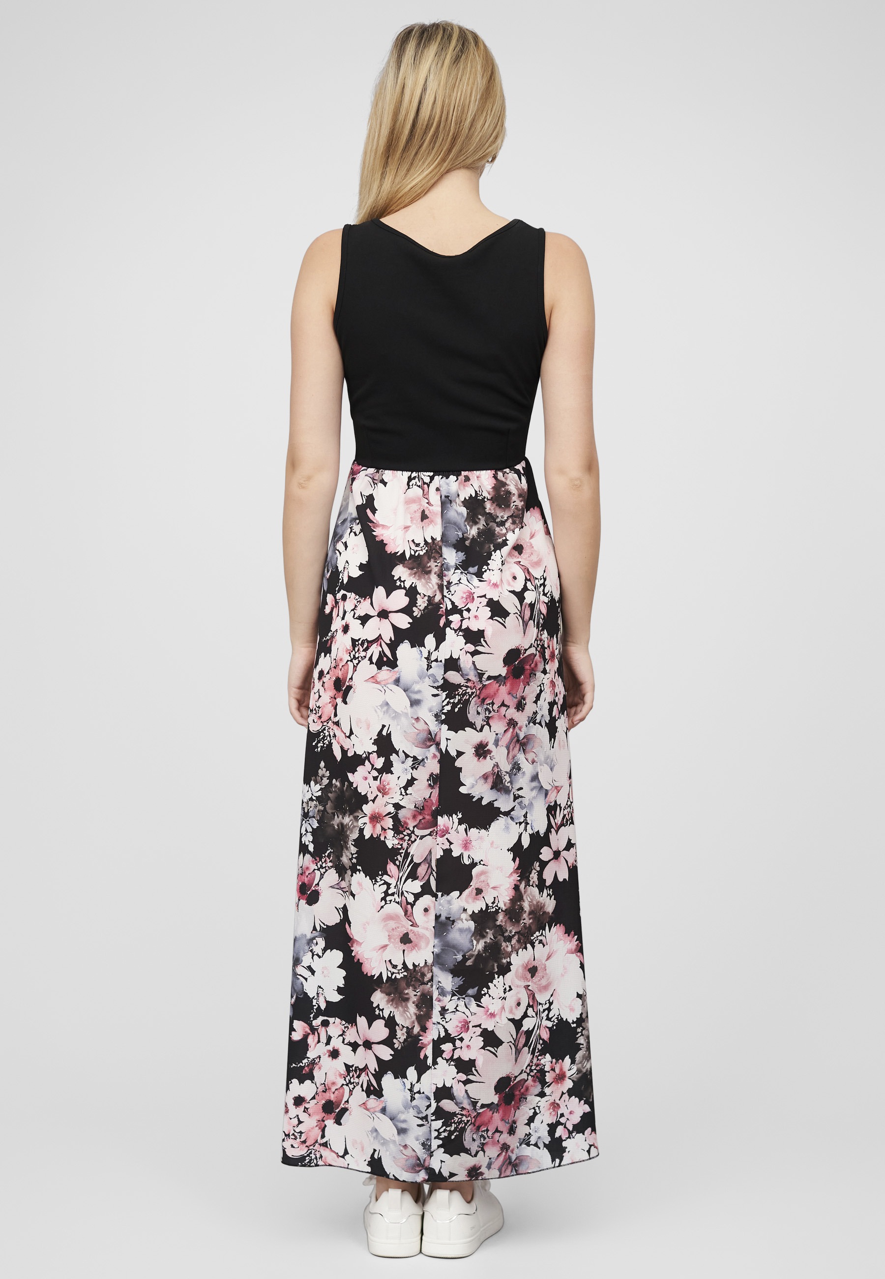CLOUD 5IVE Shirtkleid »CLOUD 5IVE Cloud5ive Damen Maxi Kleid Blumen Muster« 1 tlg.