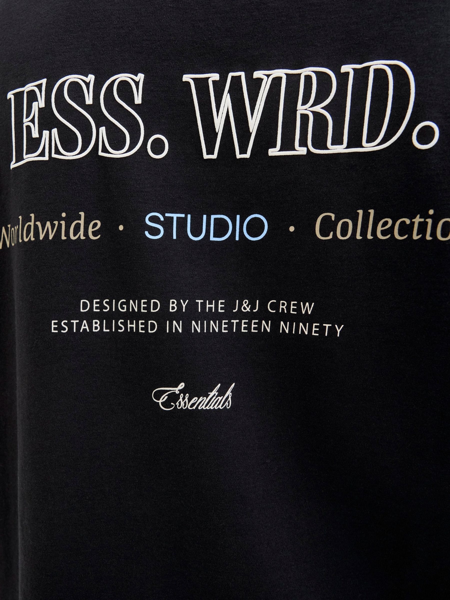 Jack & Jones PlusSize T-Shirt »JJEURBAN EDGE STUDIO TEE SS SN PLS«, mit Logobranding
