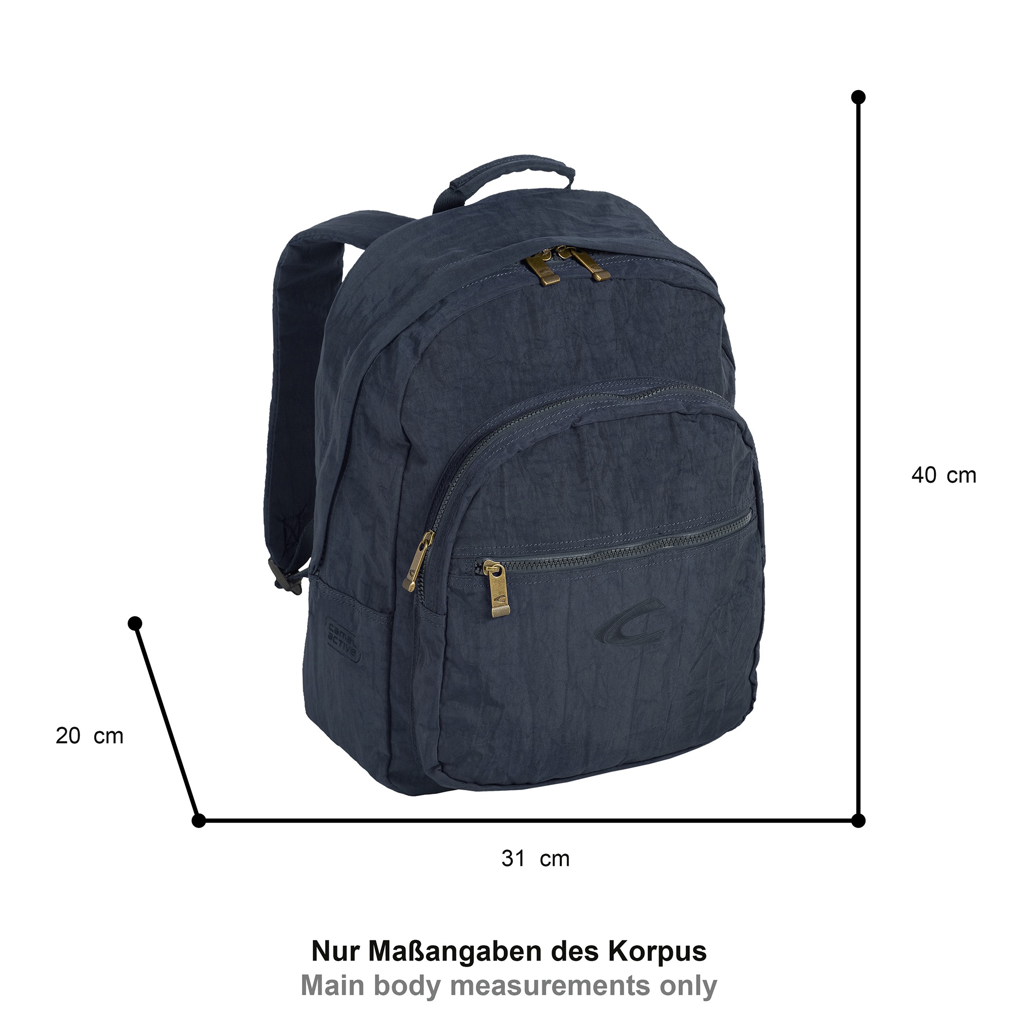 camel active Rucksack "Journey" Unisex Freizeitrucksack mit Logostickerei günstig online kaufen