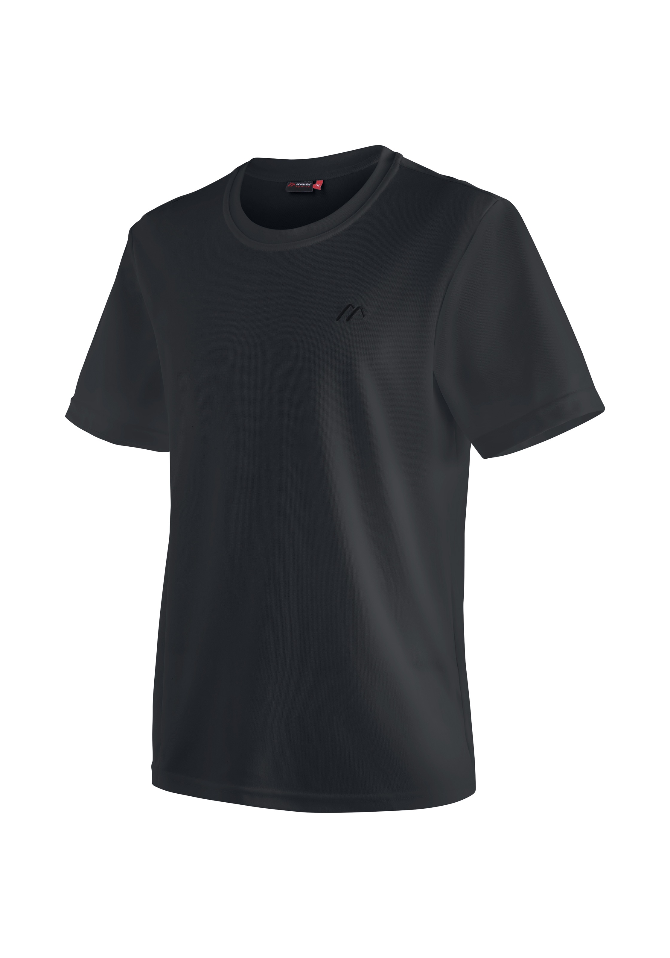 Maier Sports Funktionsshirt "Walter", Herren T-Shirt, rundhals pique Outdoorshirt, schnelltrocknend