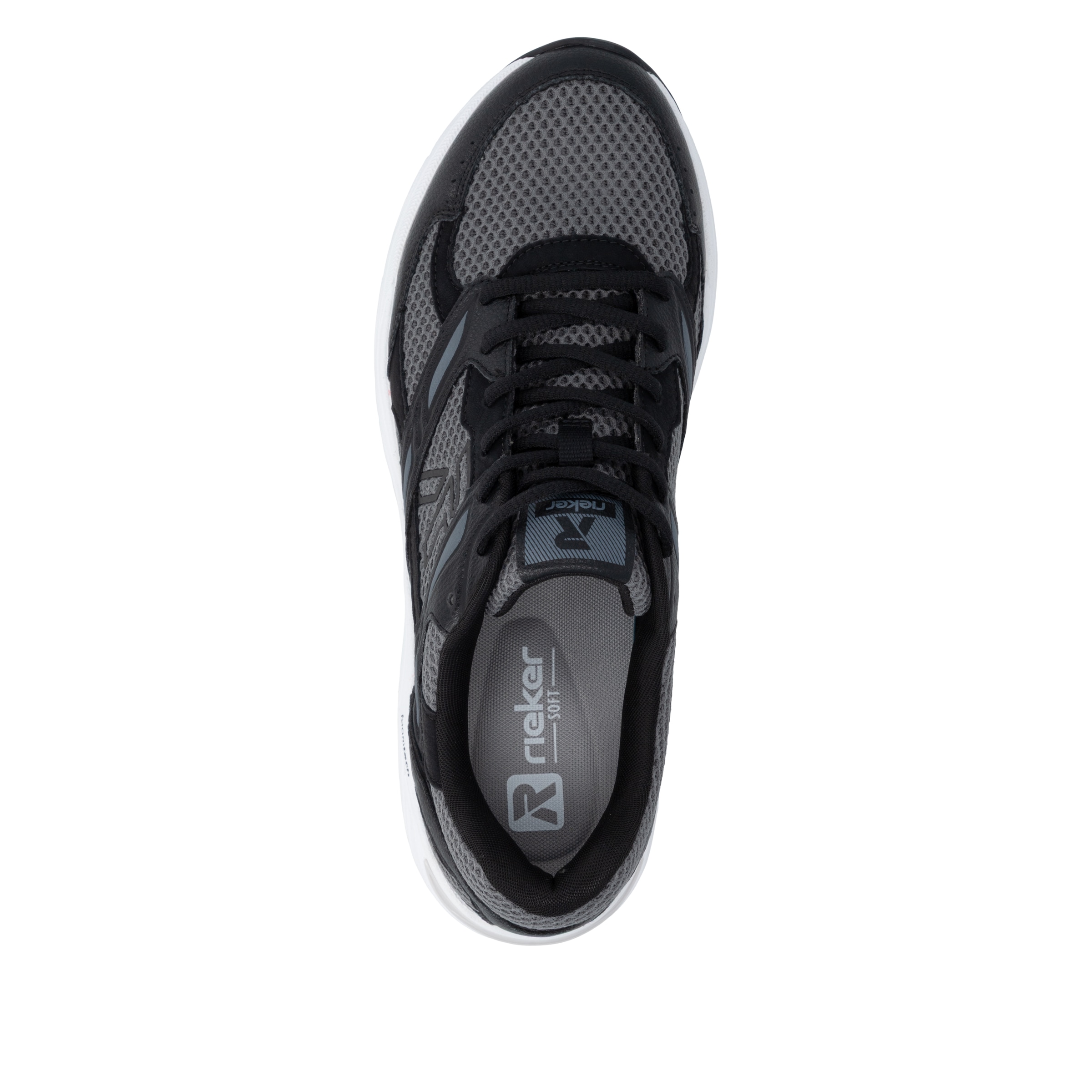 RIEKER Sport Sneaker  Freizeitsneaker, Halbschuh, Ugly-Schnürer in bequemer Form