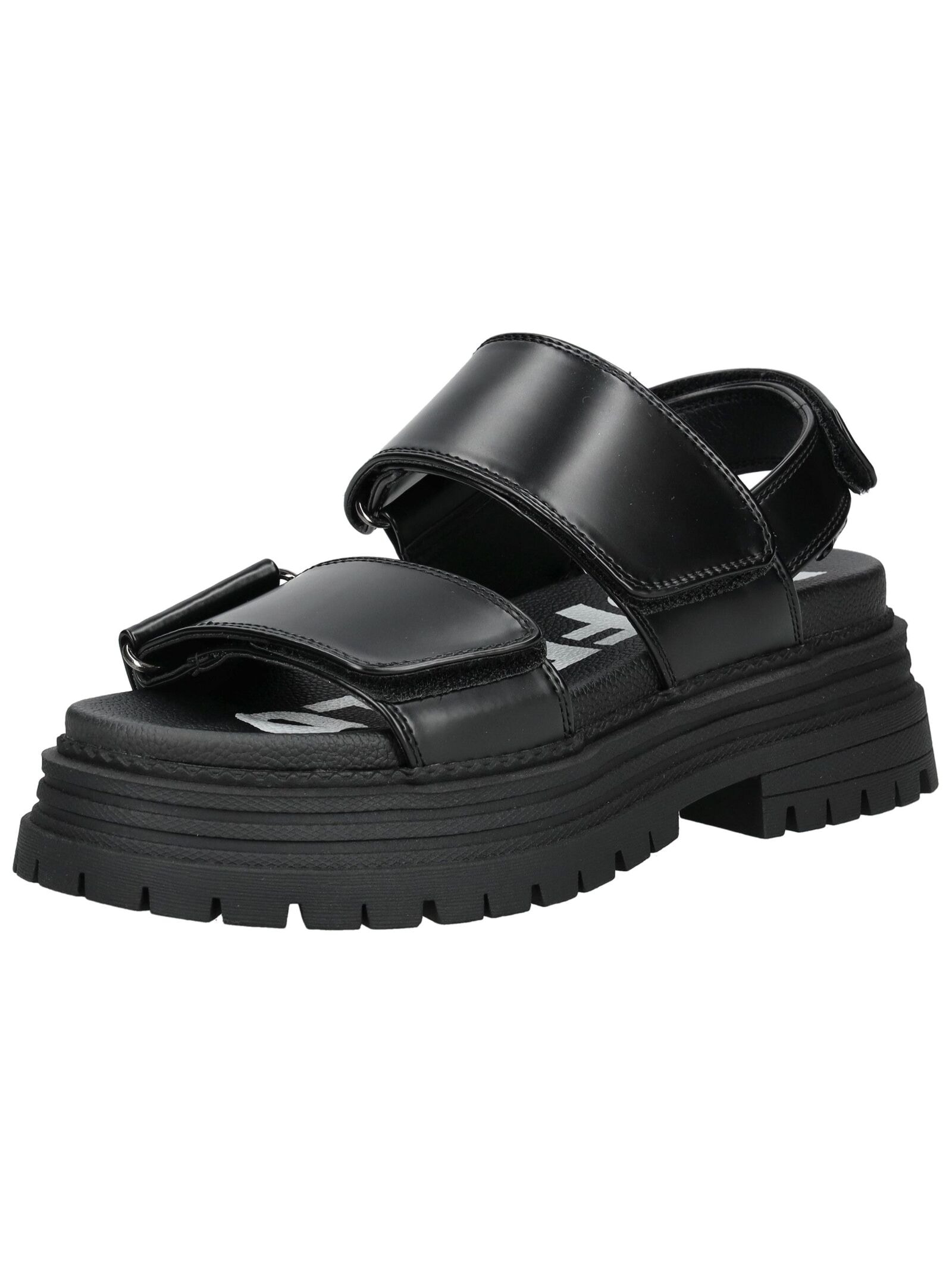Buffalo Riemchensandale "Buffalo Sandalen Lederimitat" günstig online kaufen