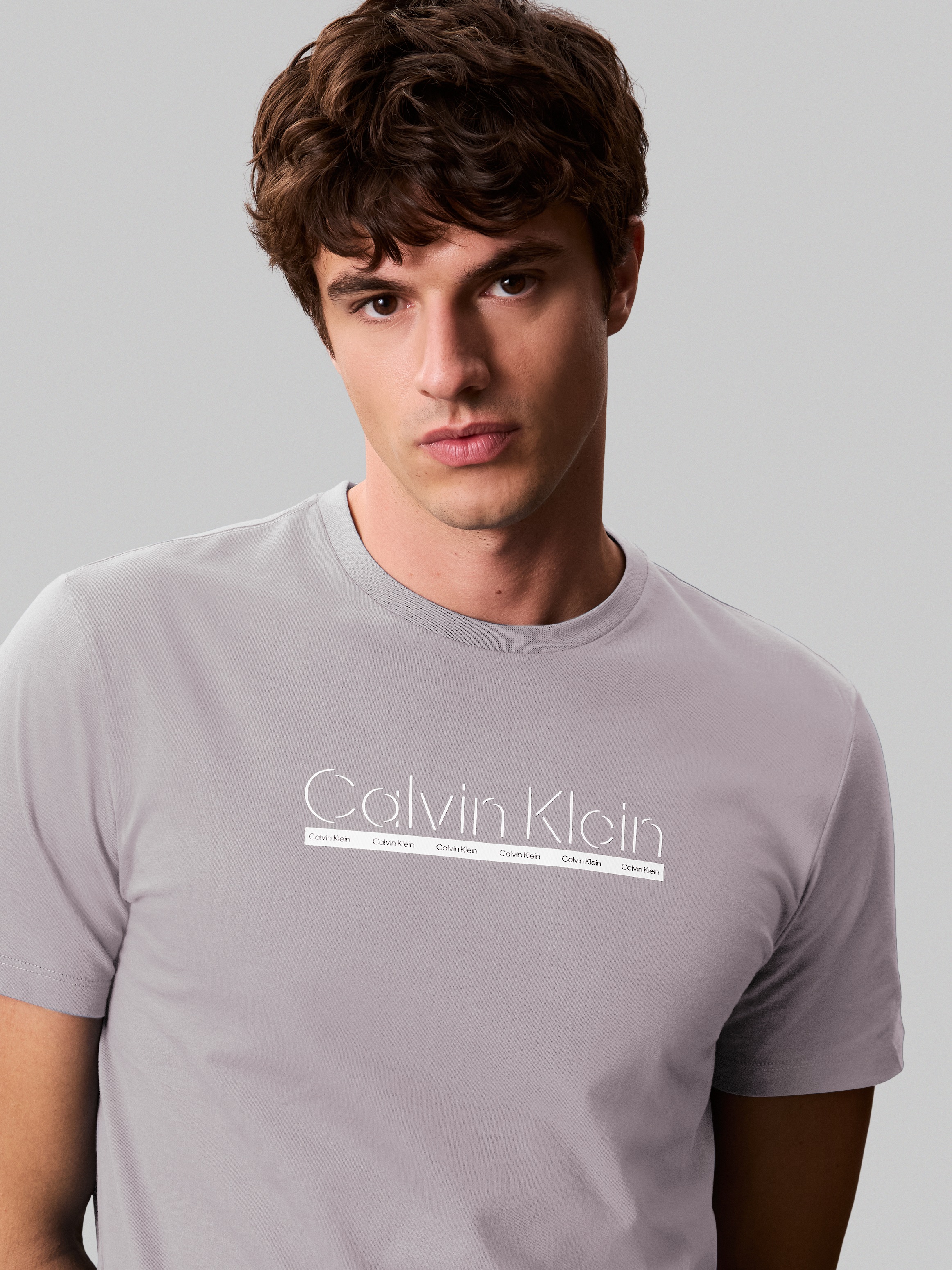 Calvin Klein T-Shirt "SS 30s E SPRTSWR 2 G", mit Logo-Schriftzug günstig online kaufen