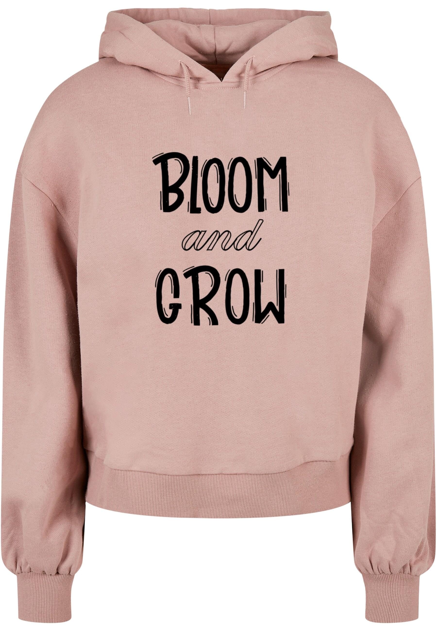 Kapuzenpullover »Merchcode Damen Ladies Spring - Bloom and grow Oversized Hoody«, (1...